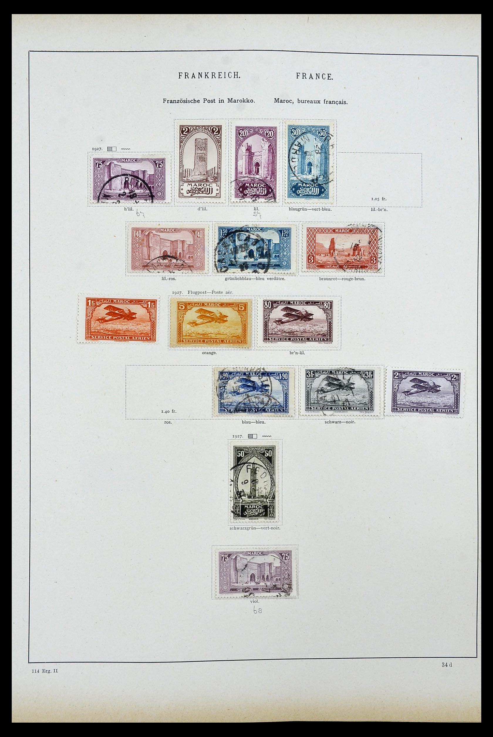 34100 0032 - Stamp collection 34100 World 1840-1935.