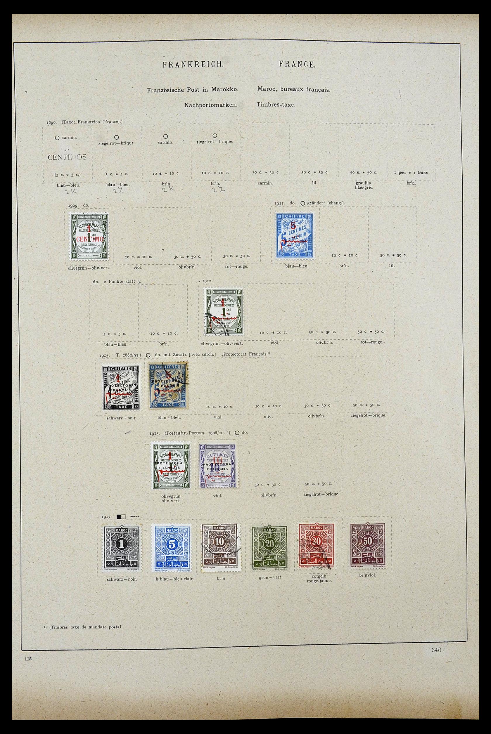 34100 0034 - Stamp collection 34100 World 1840-1935.
