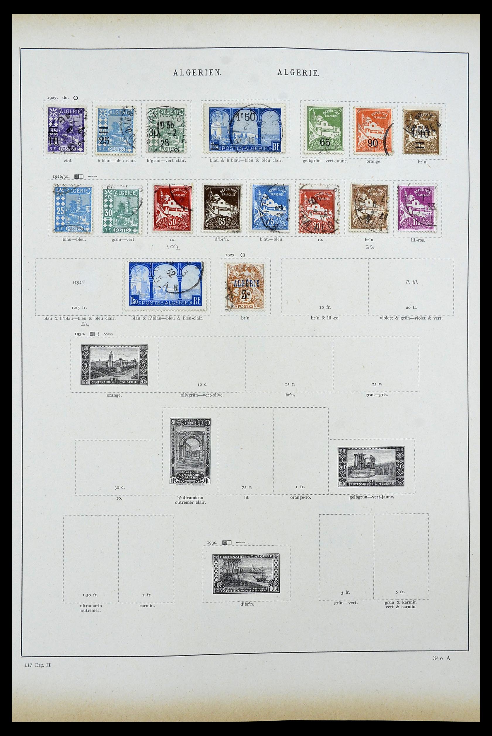 34100 0037 - Stamp collection 34100 World 1840-1935.