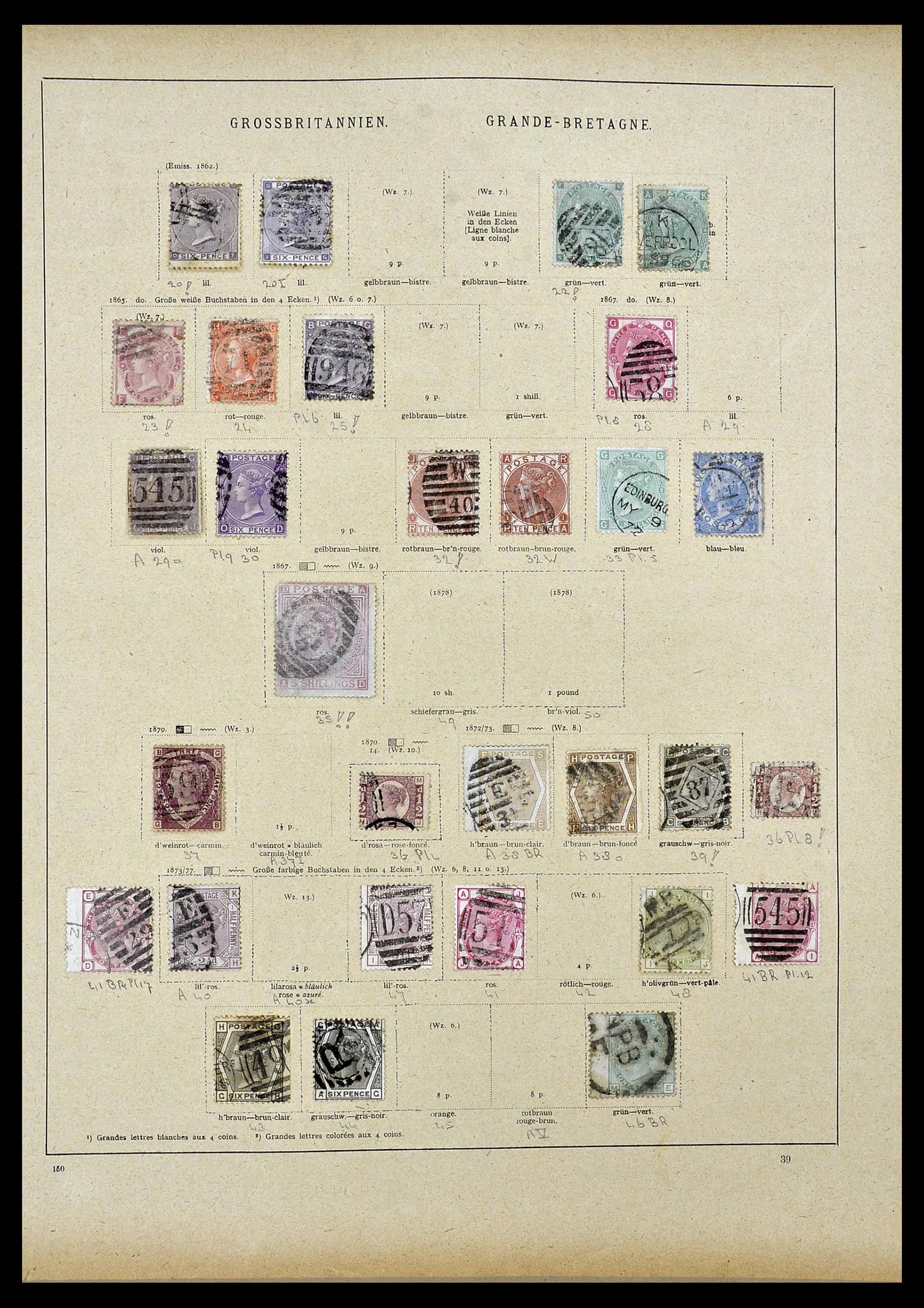 34100 0100 - Stamp collection 34100 World 1840-1935.