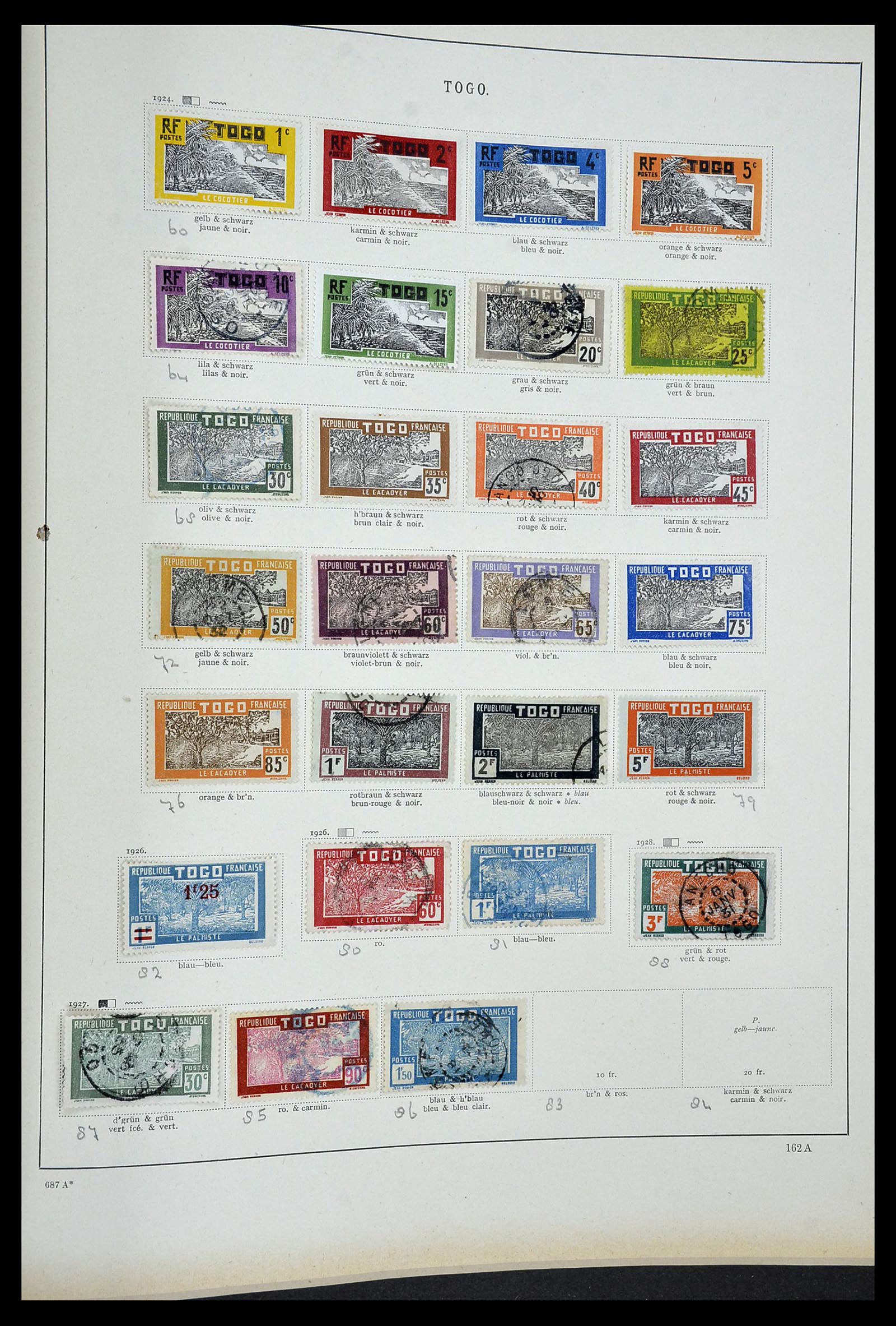 34100 1358 - Stamp collection 34100 World 1840-1935.