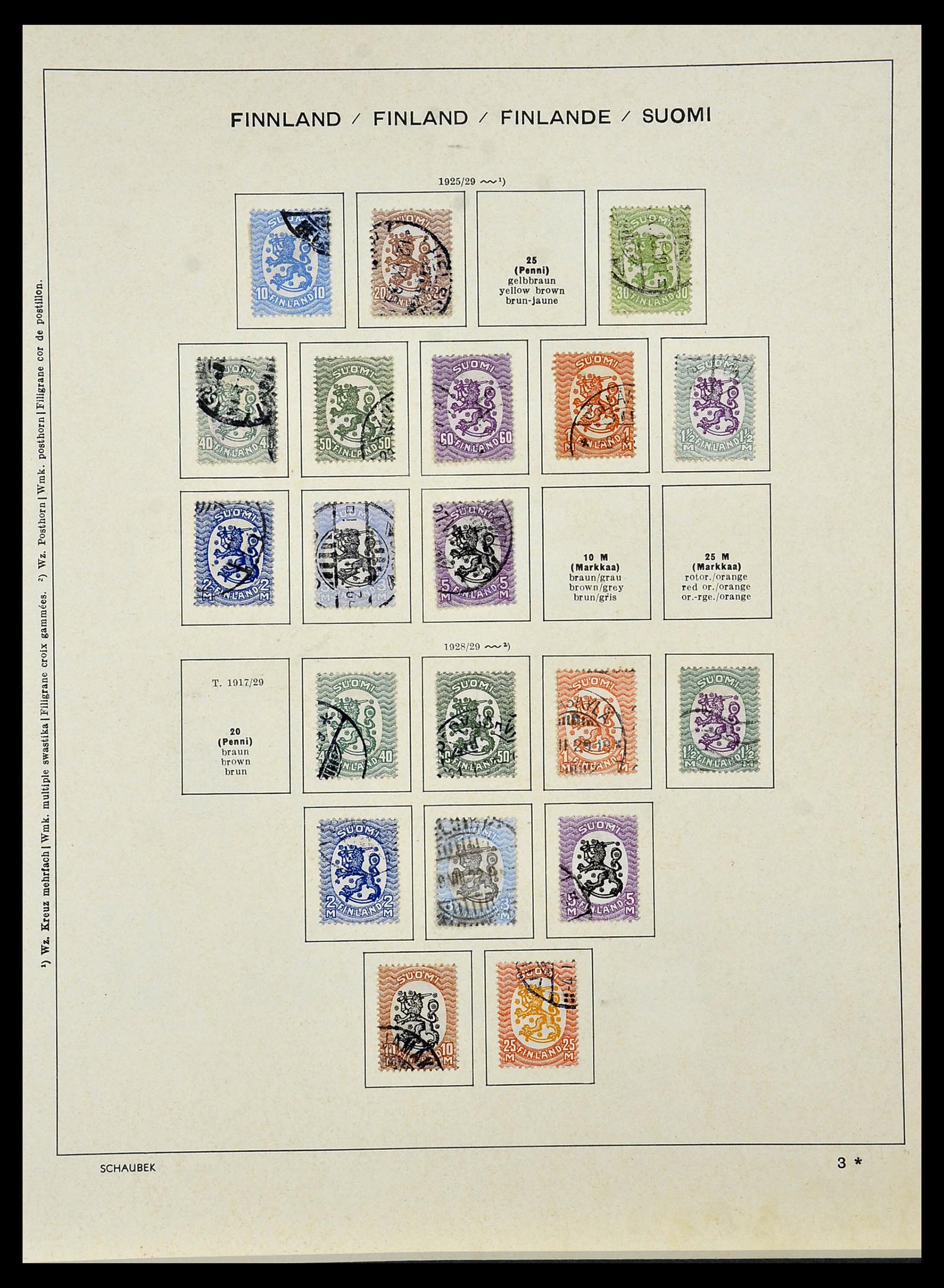 34101 005 - Stamp collection 34101 Finland 1860-1960.