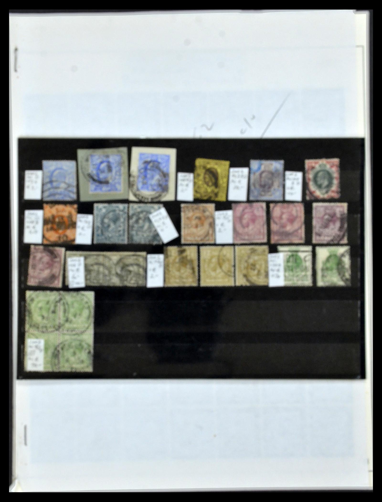 34102 006 - Postzegelverzameling 34102 Engeland 1840-1935.