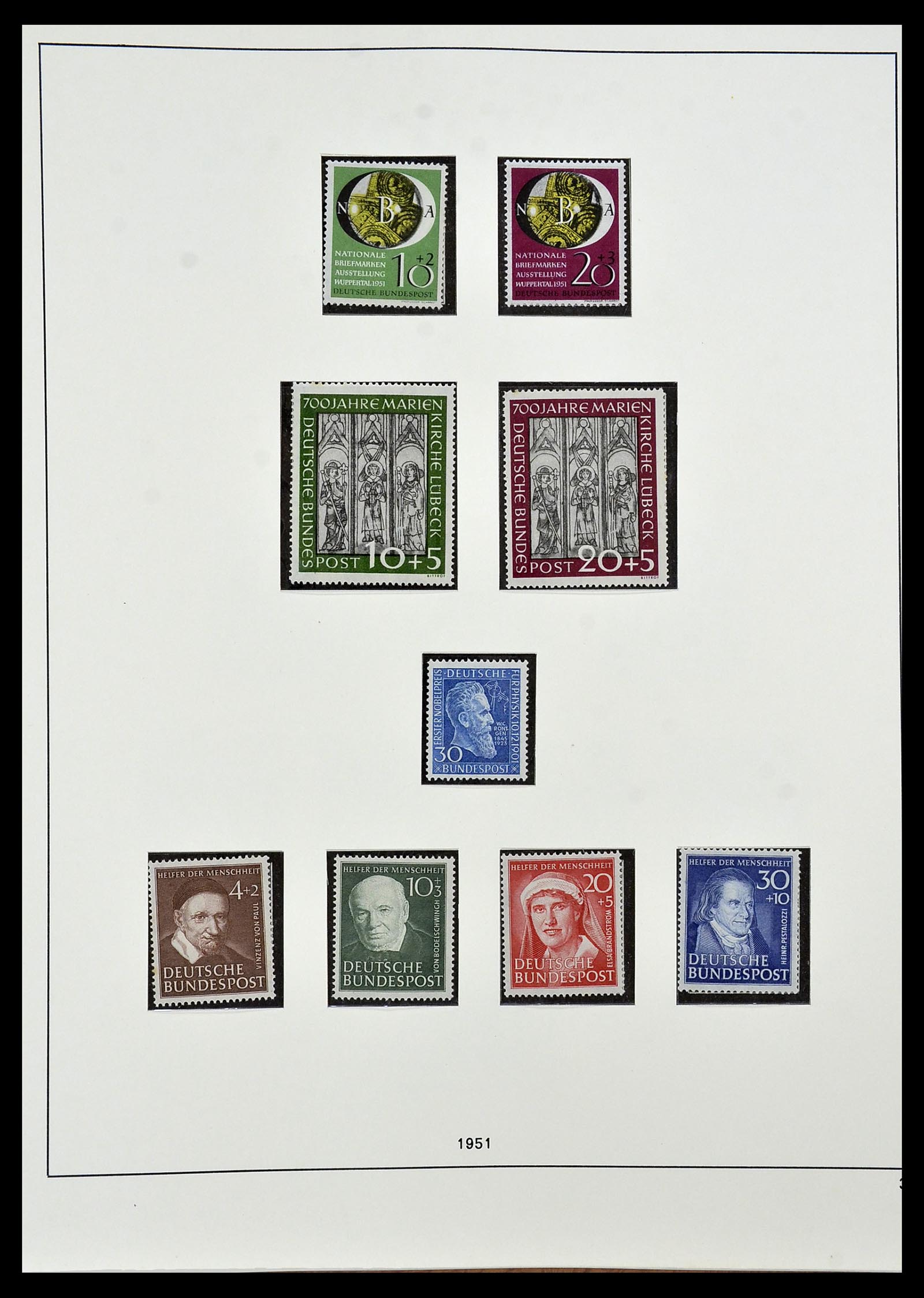 34103 003 - Postzegelverzameling 34103 Bundespost 1949-1990.