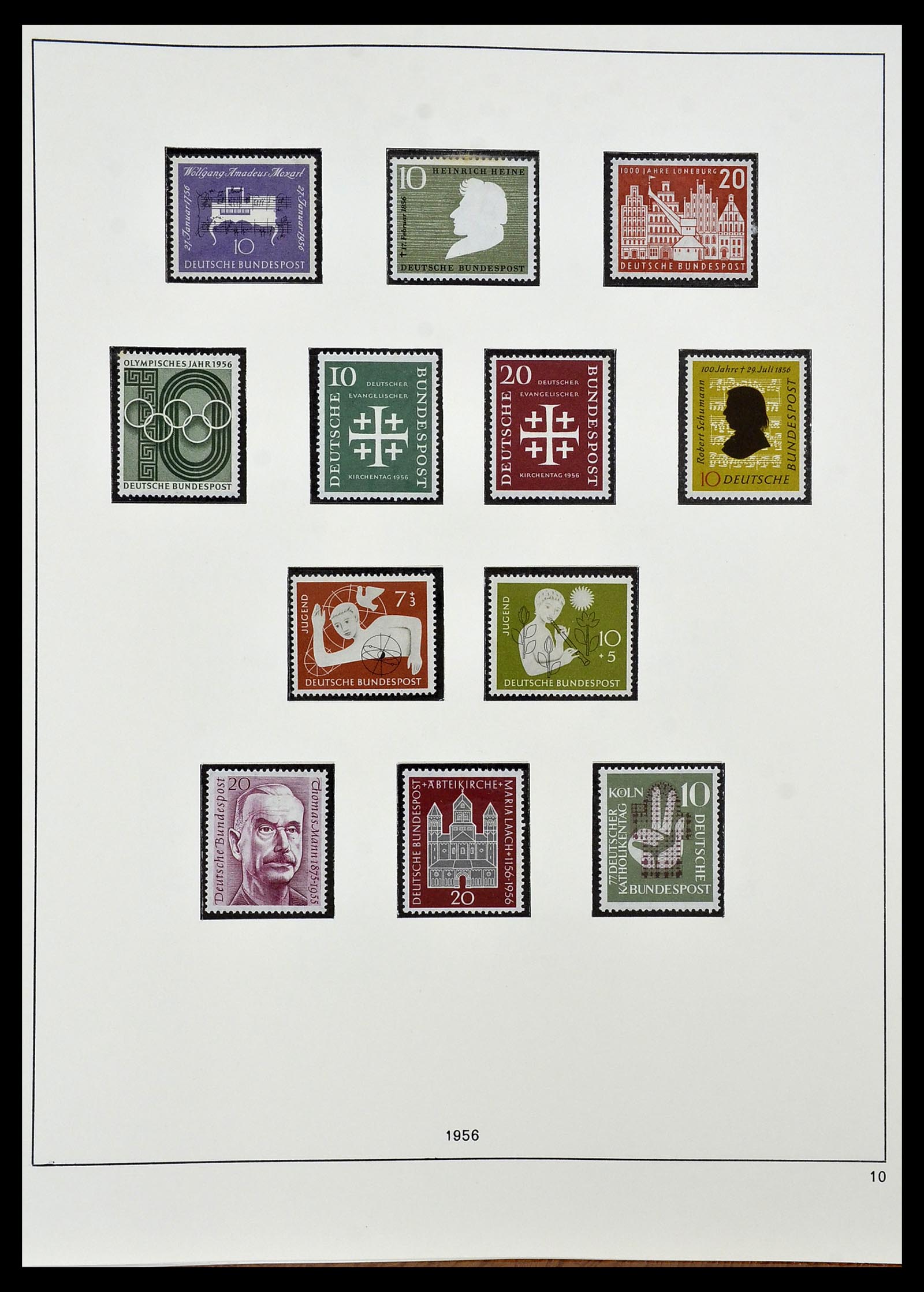 34103 010 - Stamp collection 34103 Bundespost 1949-1990.