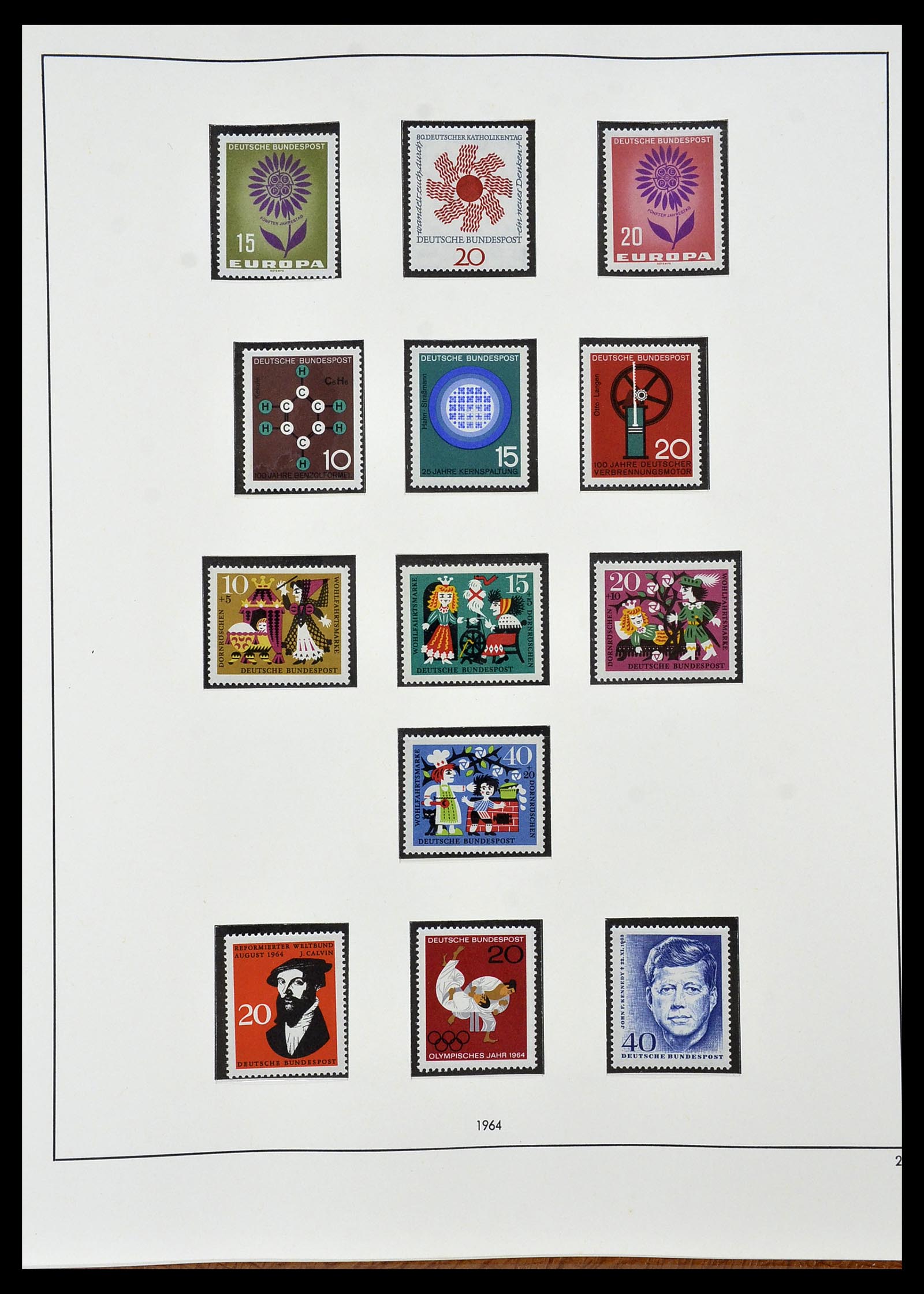 34103 029 - Postzegelverzameling 34103 Bundespost 1949-1990.