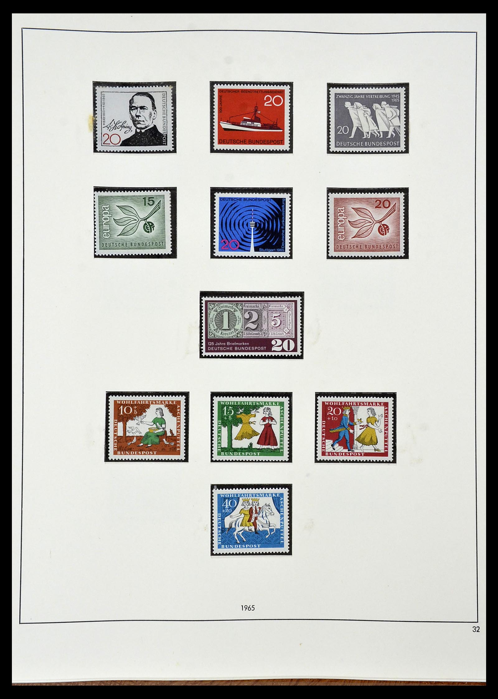 34103 033 - Postzegelverzameling 34103 Bundespost 1949-1990.