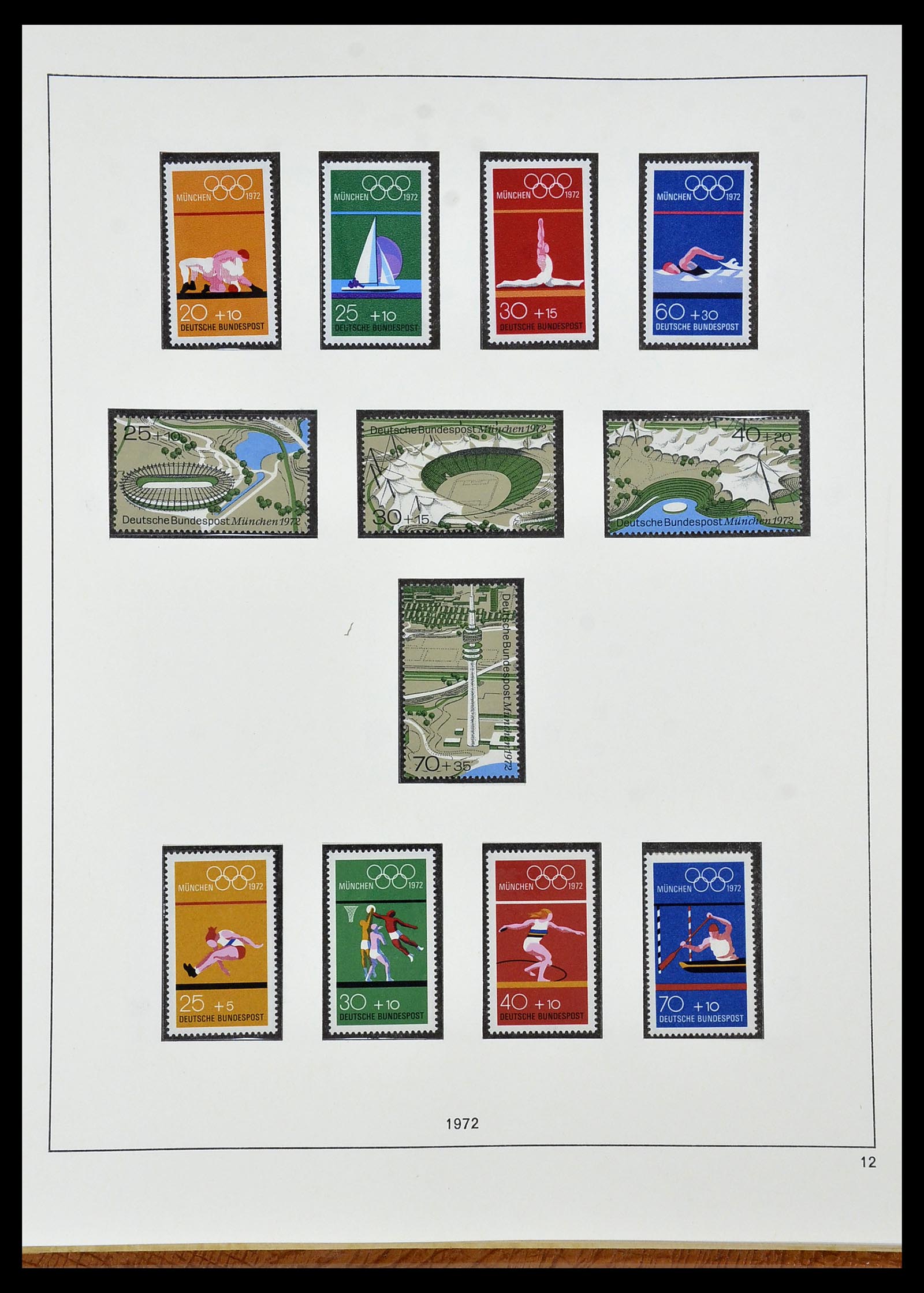 34103 059 - Postzegelverzameling 34103 Bundespost 1949-1990.