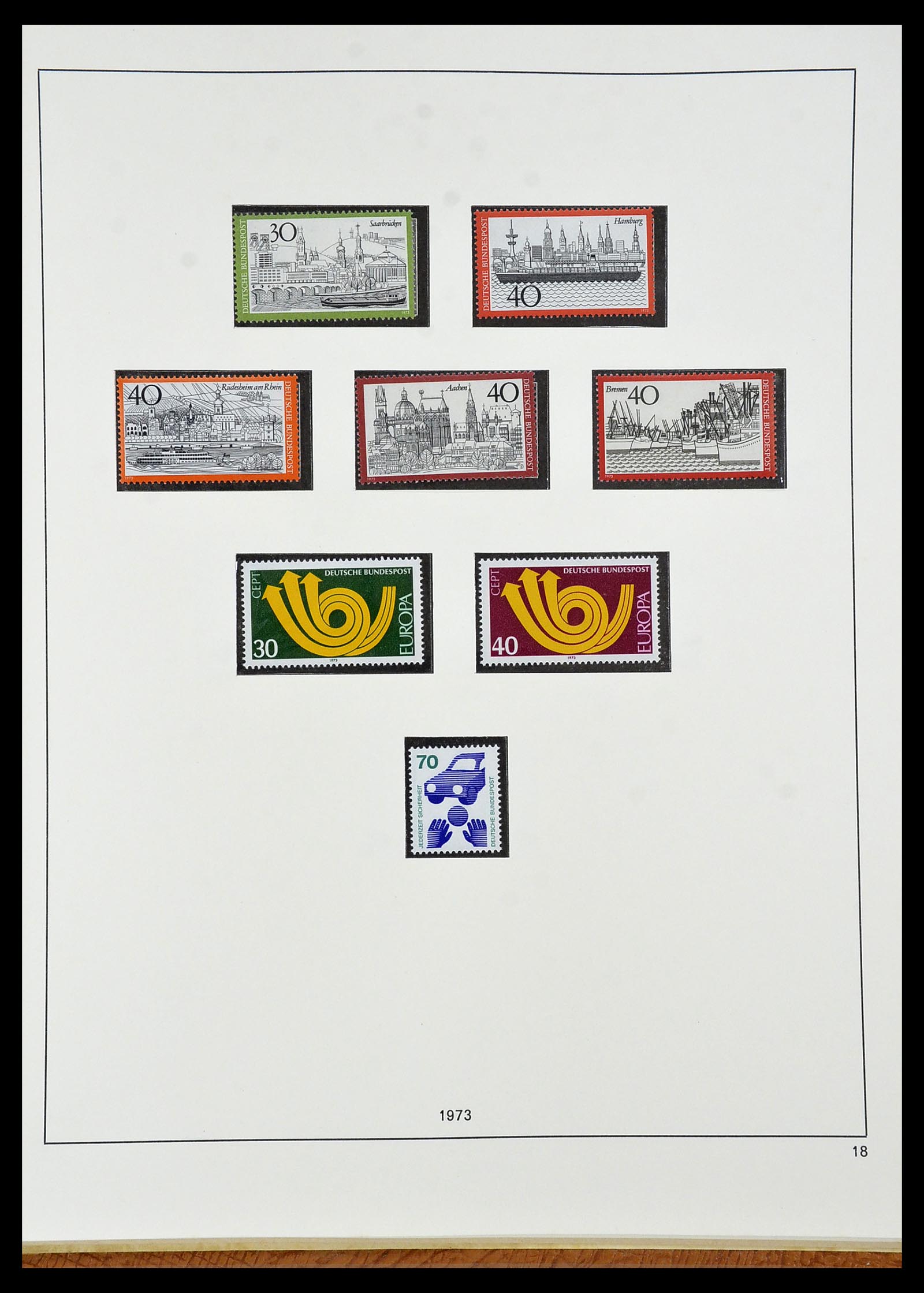 34103 065 - Stamp collection 34103 Bundespost 1949-1990.
