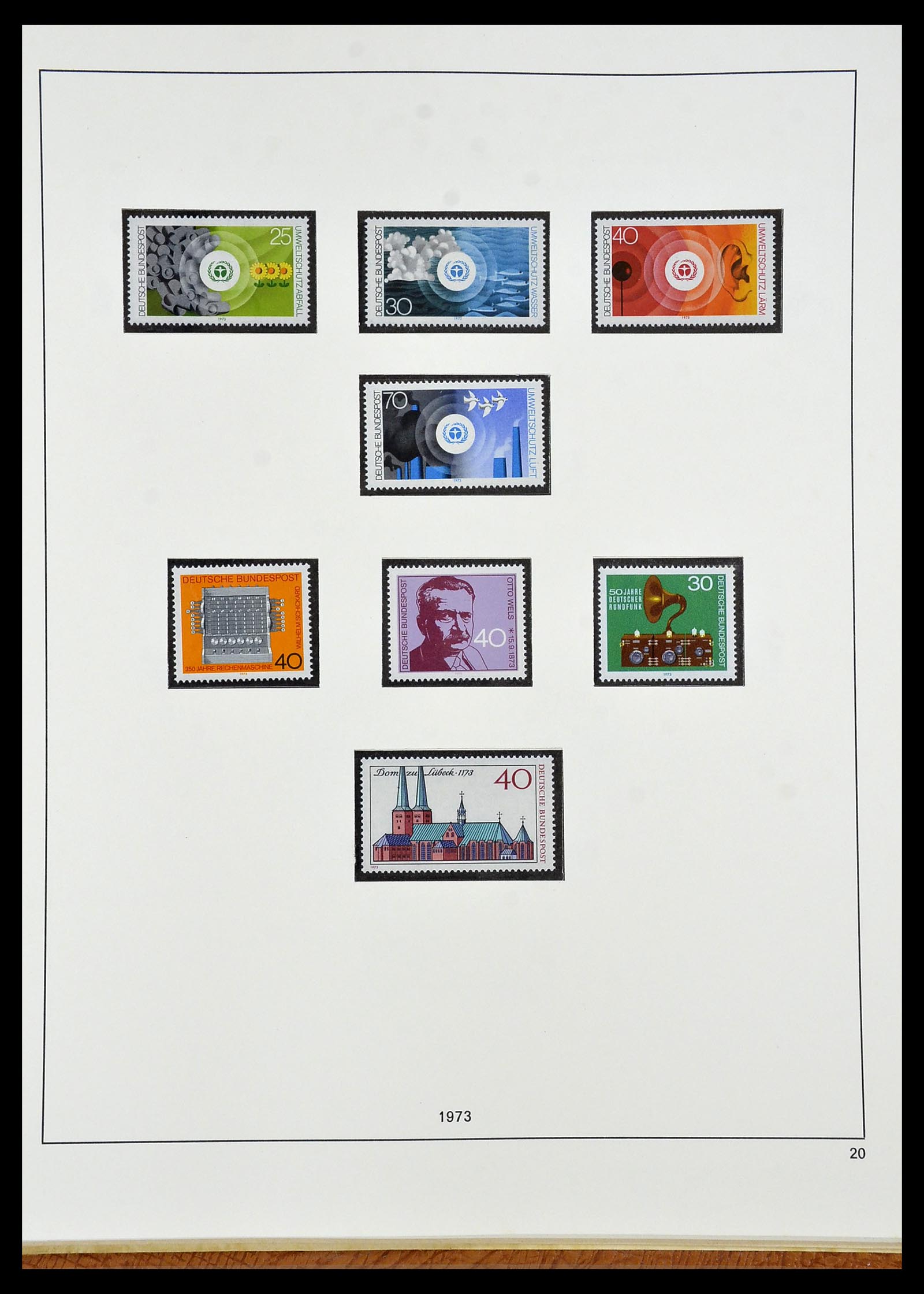 34103 067 - Stamp collection 34103 Bundespost 1949-1990.