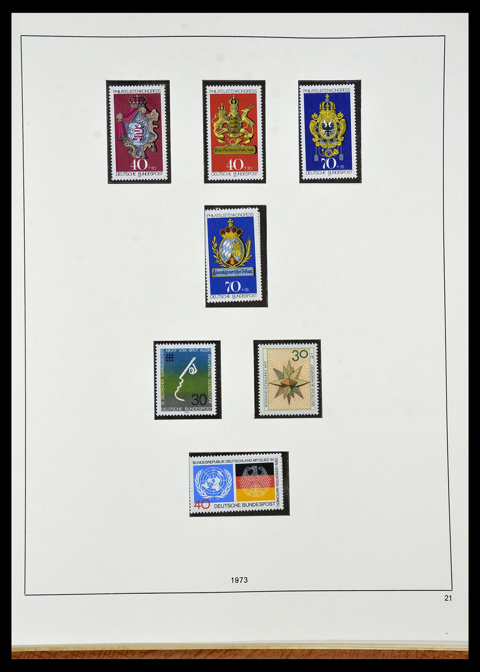34103 068 - Stamp collection 34103 Bundespost 1949-1990.