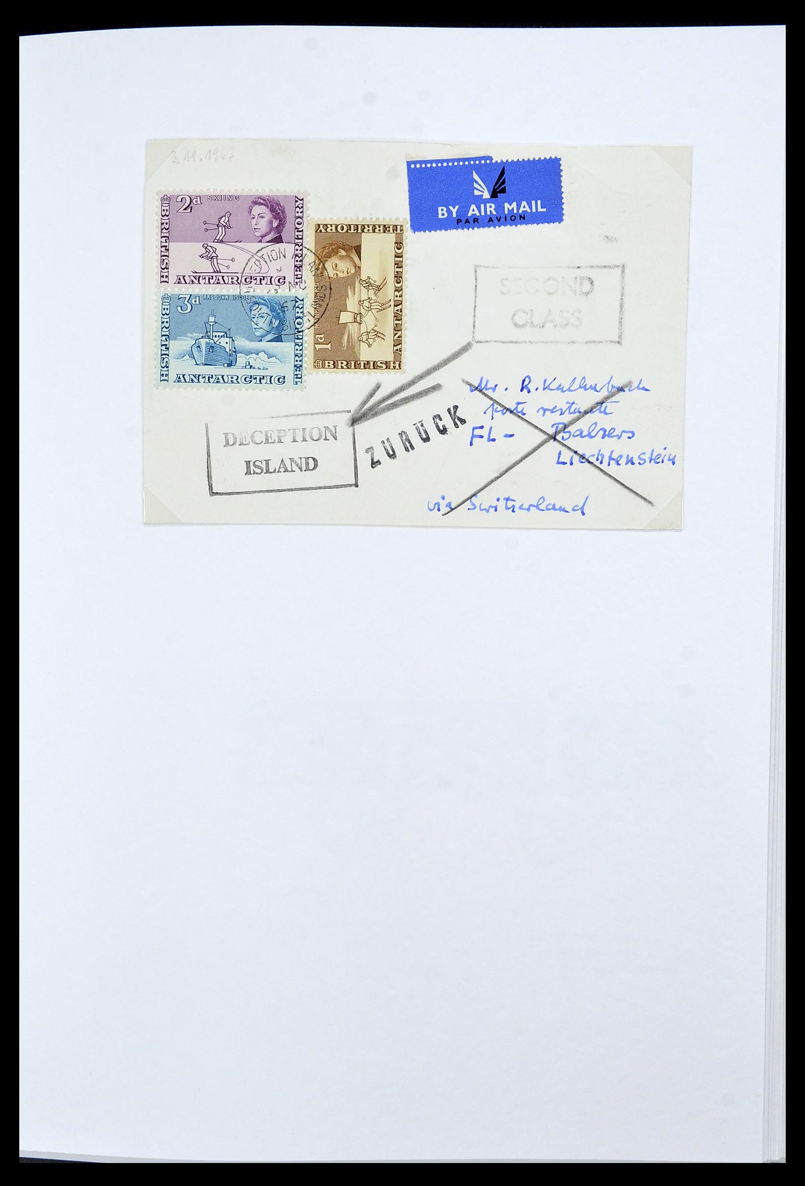 34105 007 - Stamp collection 34105 British Antarctica 1963-1993.