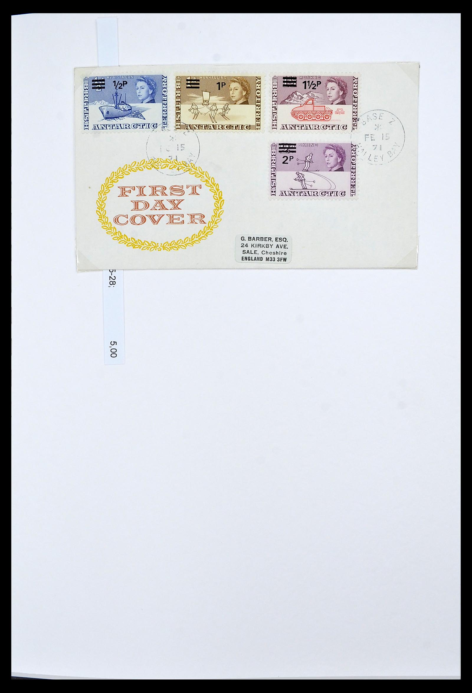 34105 013 - Stamp collection 34105 British Antarctica 1963-1993.