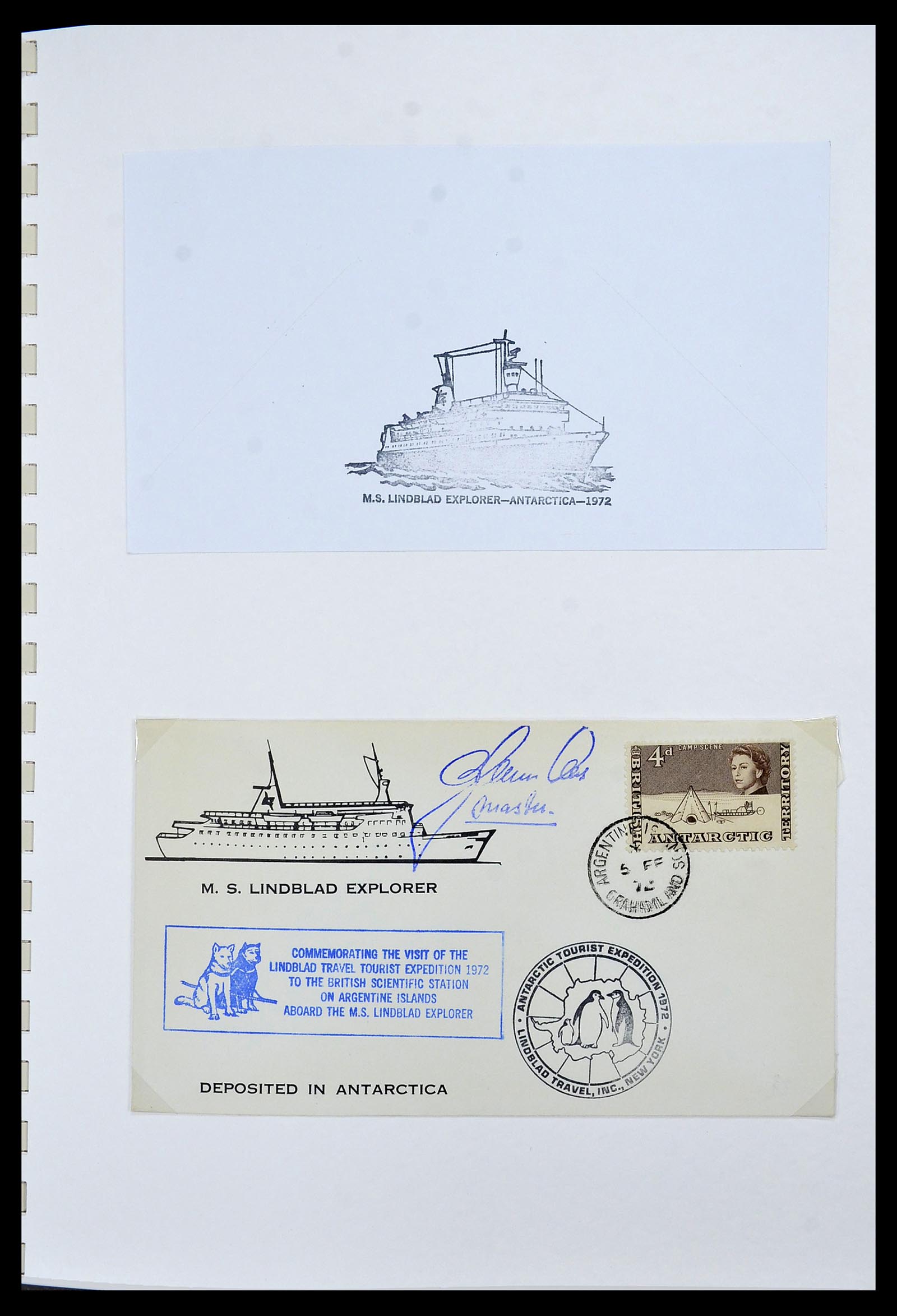 34105 015 - Stamp collection 34105 British Antarctica 1963-1993.