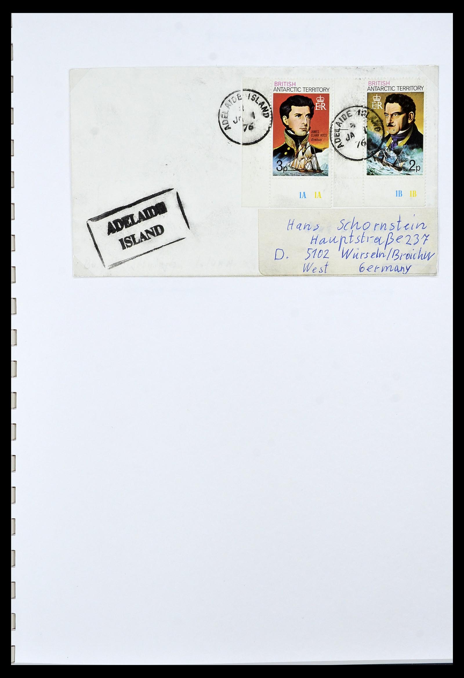 34105 029 - Stamp collection 34105 British Antarctica 1963-1993.