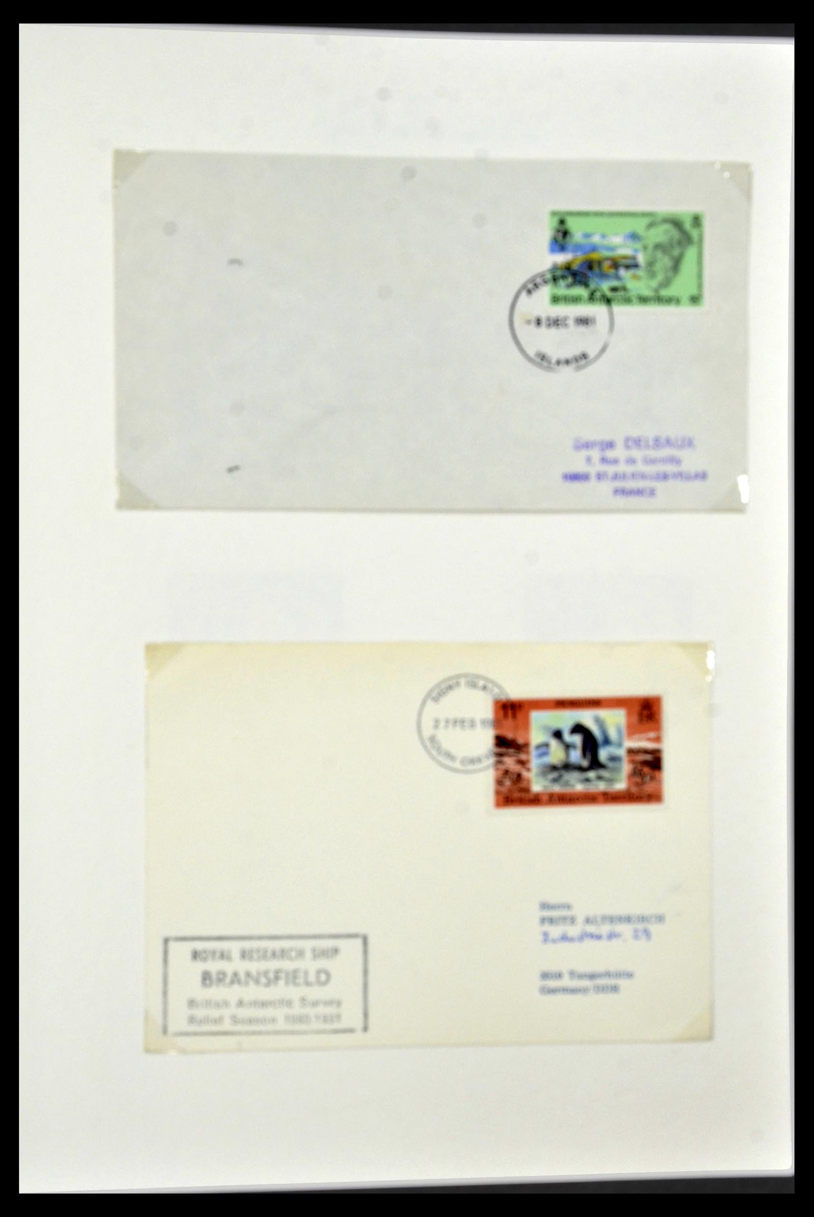 34105 055 - Stamp collection 34105 British Antarctica 1963-1993.