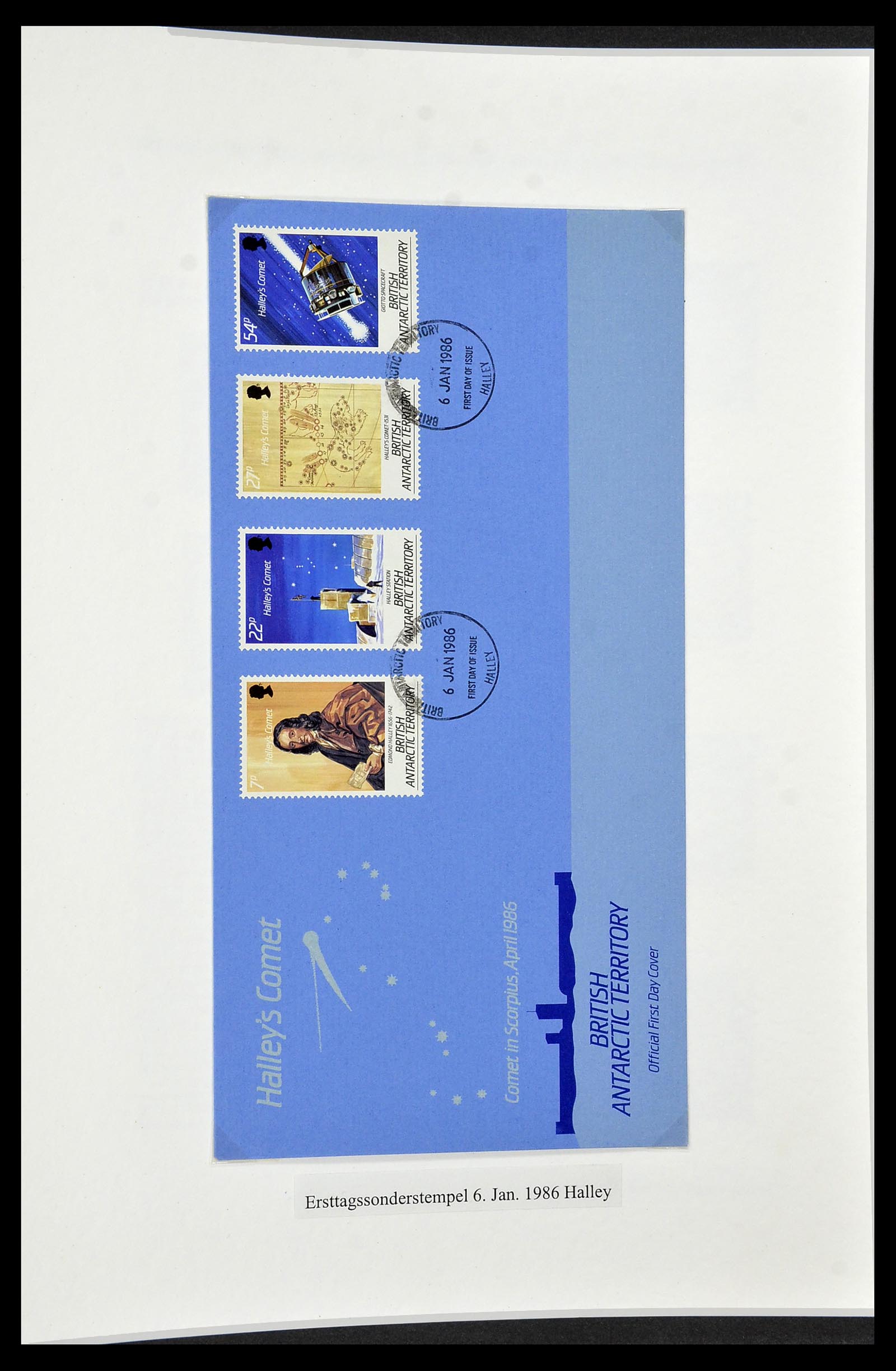 34105 071 - Stamp collection 34105 British Antarctica 1963-1993.