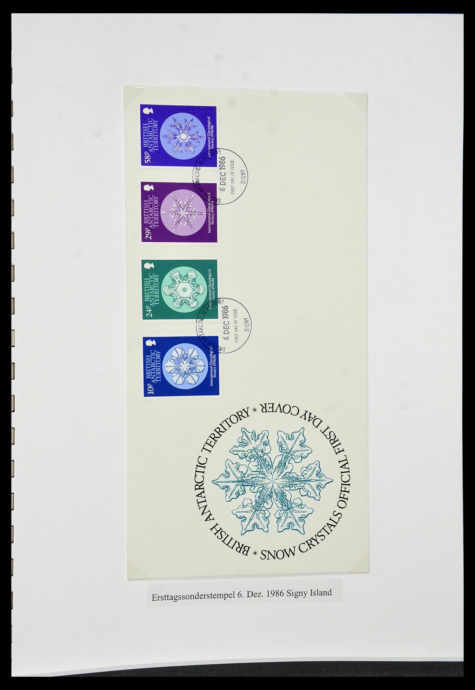 34105 073 - Stamp collection 34105 British Antarctica 1963-1993.