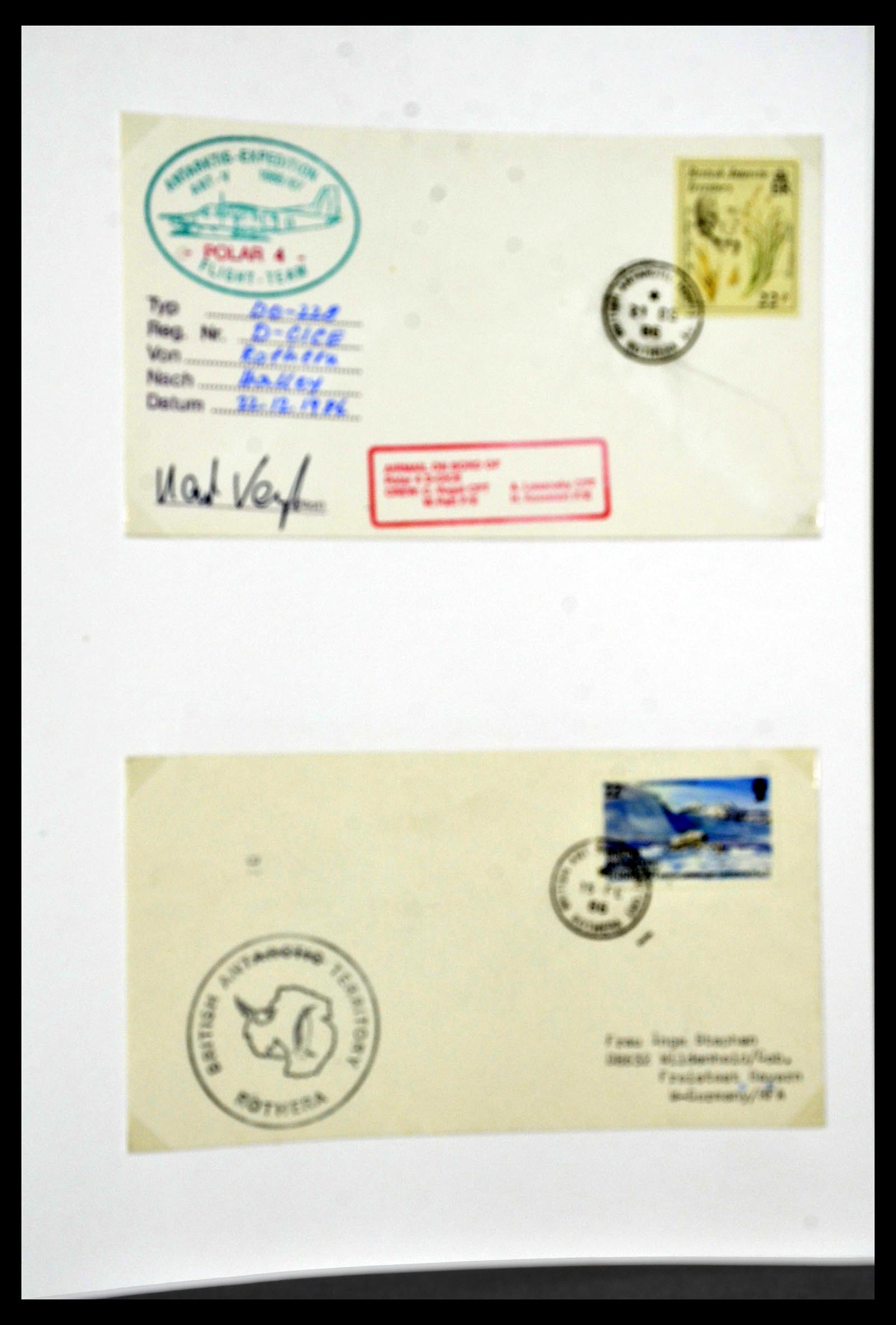 34105 078 - Stamp collection 34105 British Antarctica 1963-1993.