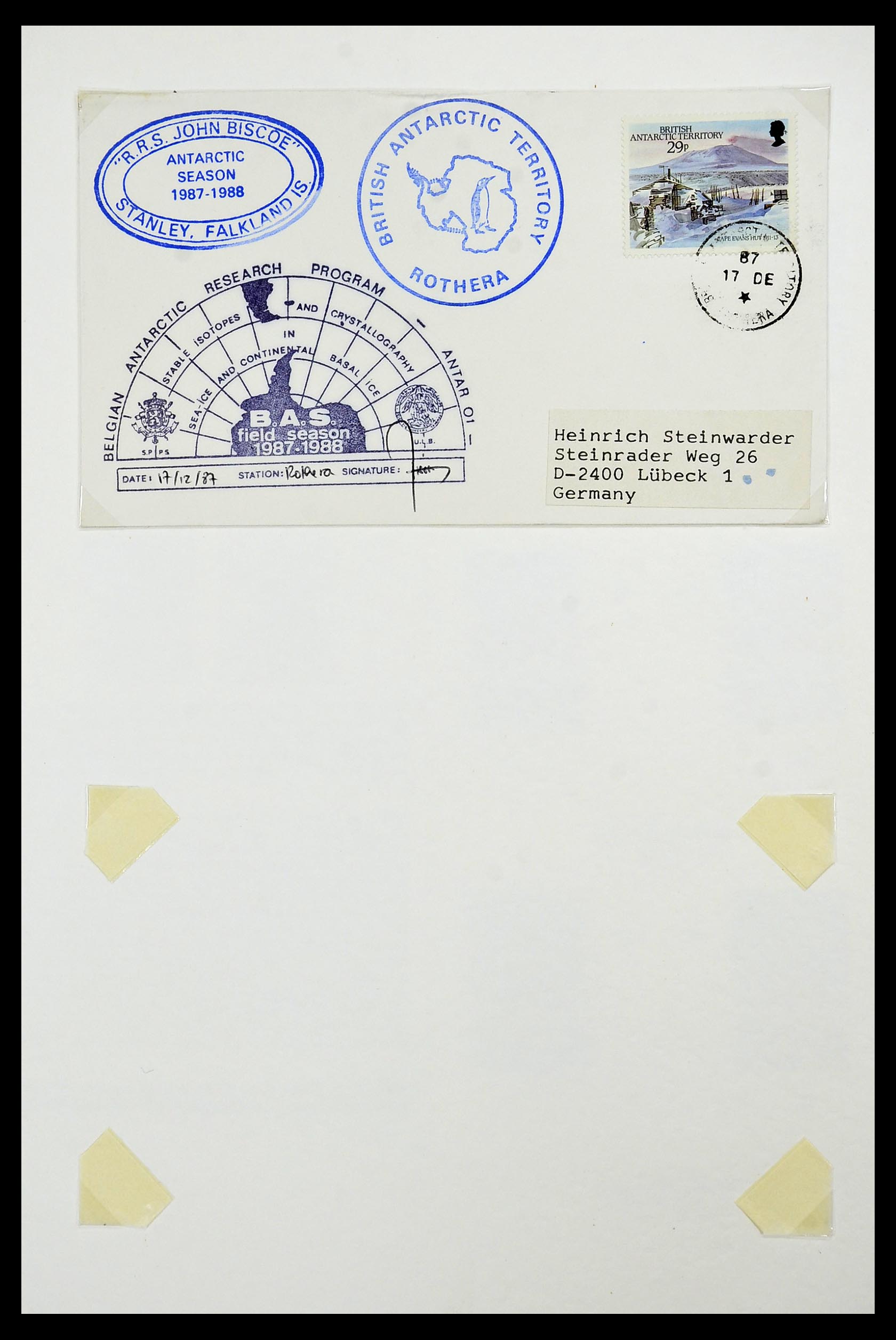34105 086 - Stamp collection 34105 British Antarctica 1963-1993.