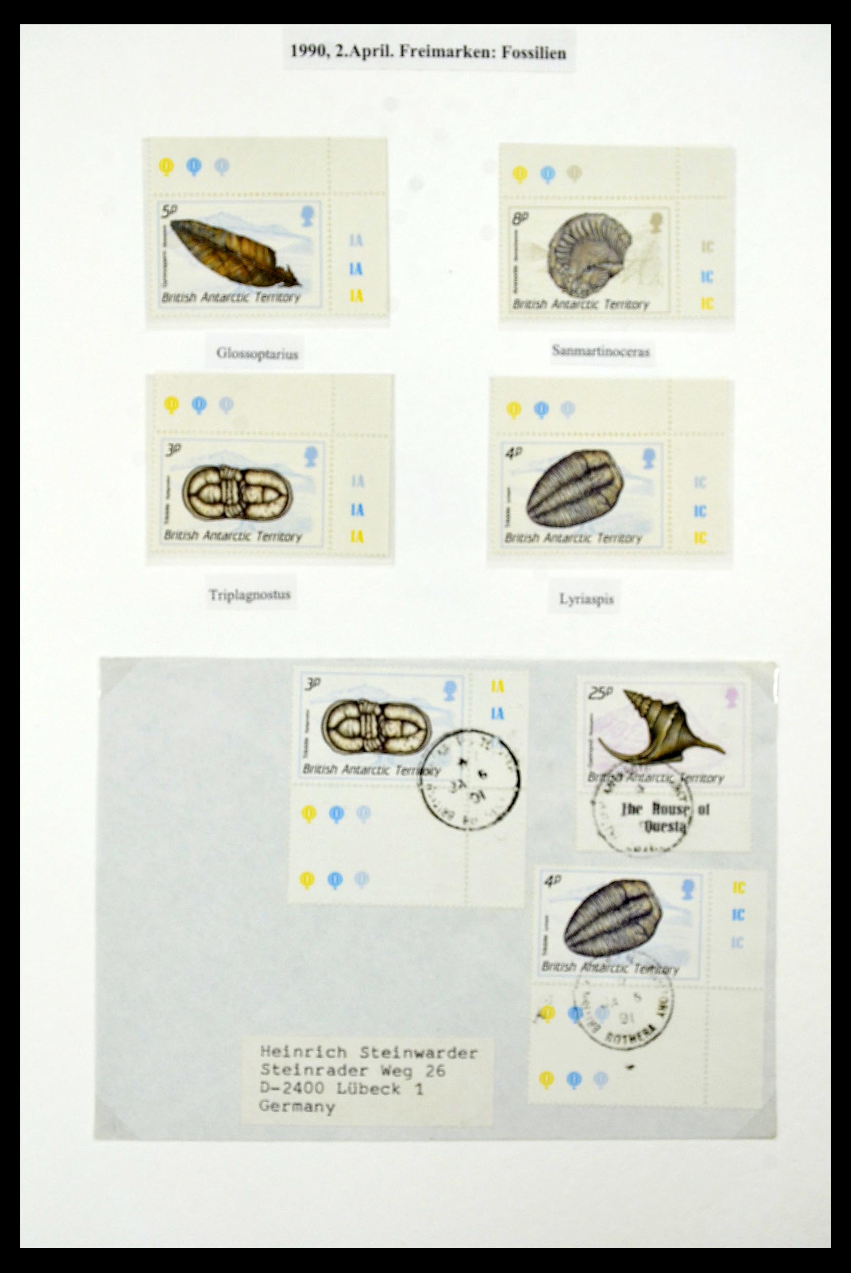 34105 102 - Stamp collection 34105 British Antarctica 1963-1993.