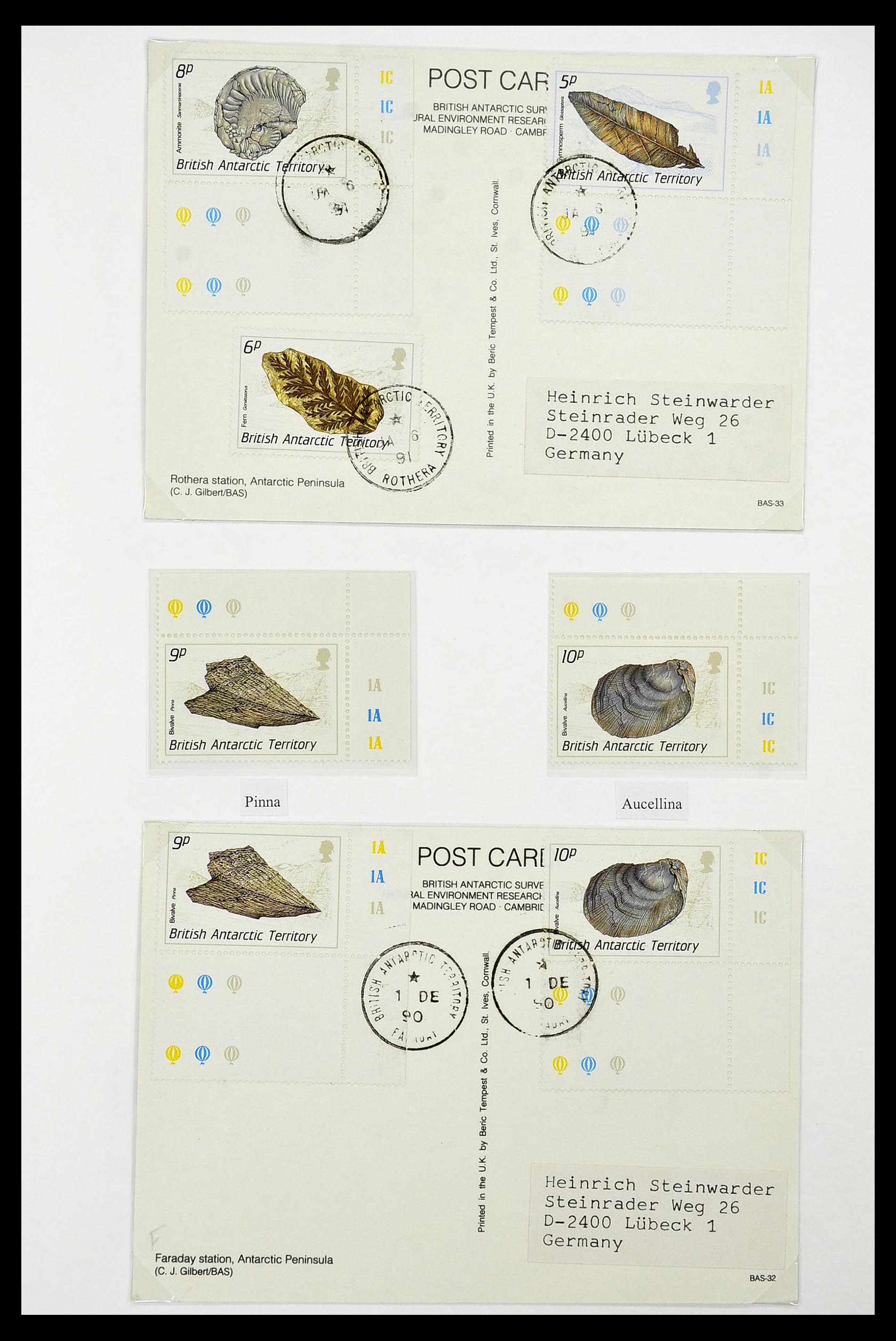 34105 106 - Stamp collection 34105 British Antarctica 1963-1993.