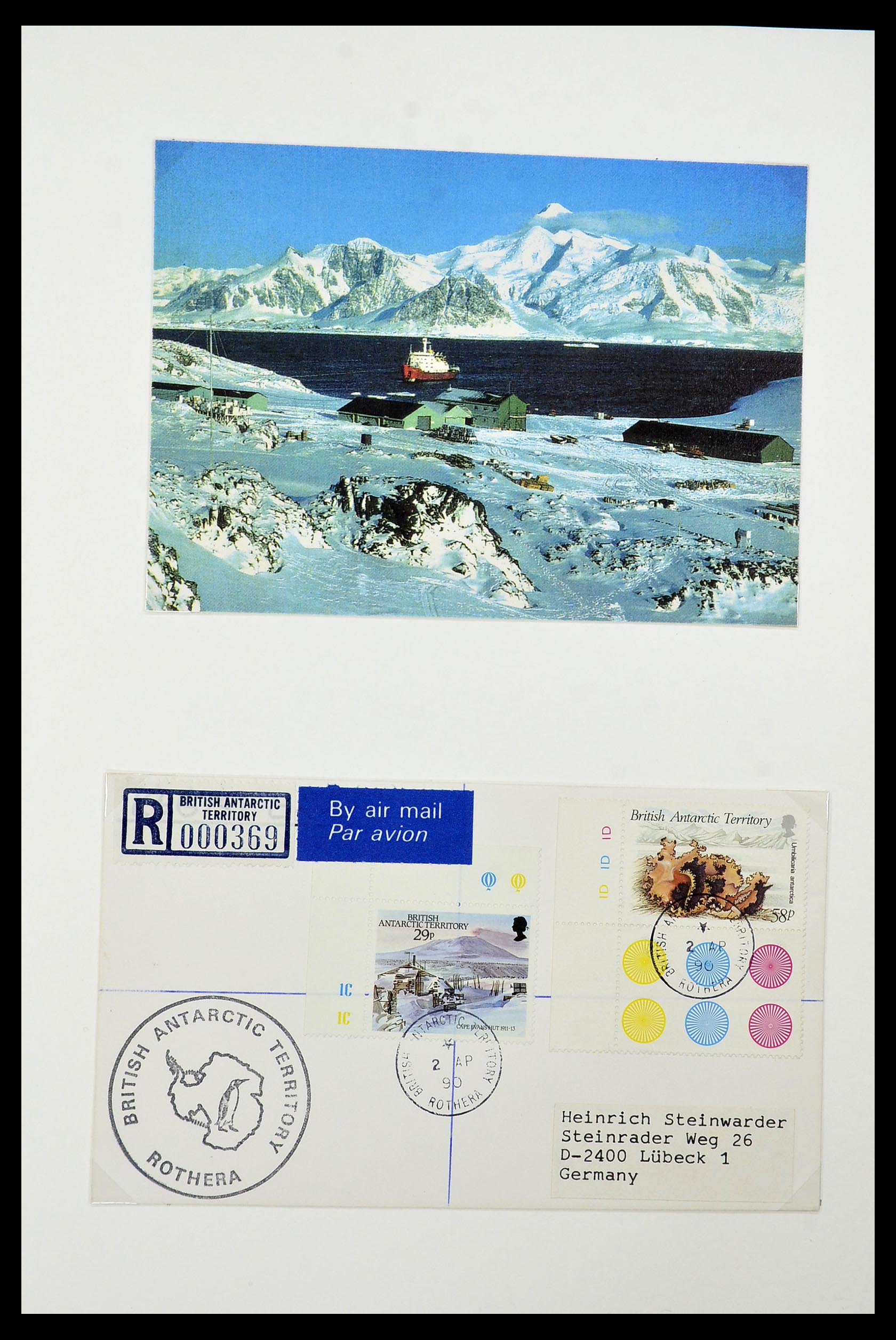 34105 113 - Stamp collection 34105 British Antarctica 1963-1993.