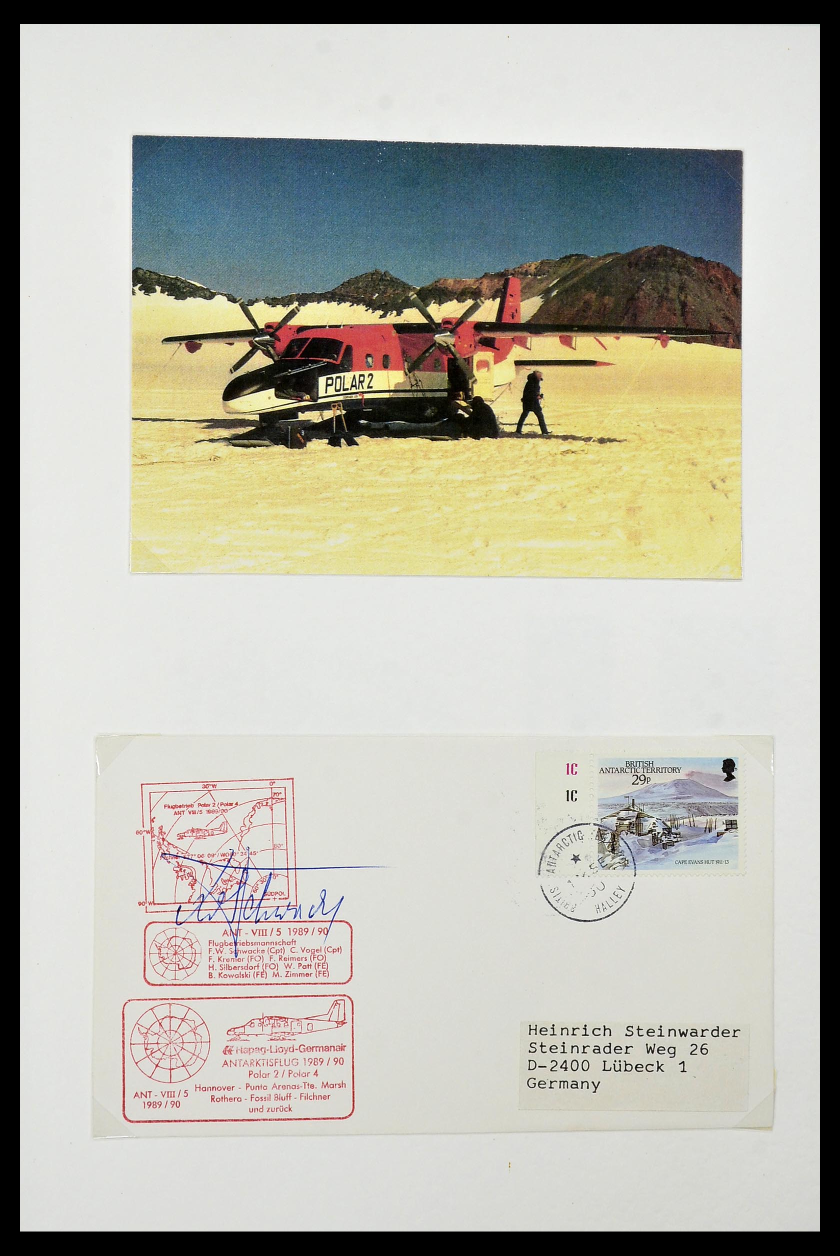 34105 114 - Stamp collection 34105 British Antarctica 1963-1993.