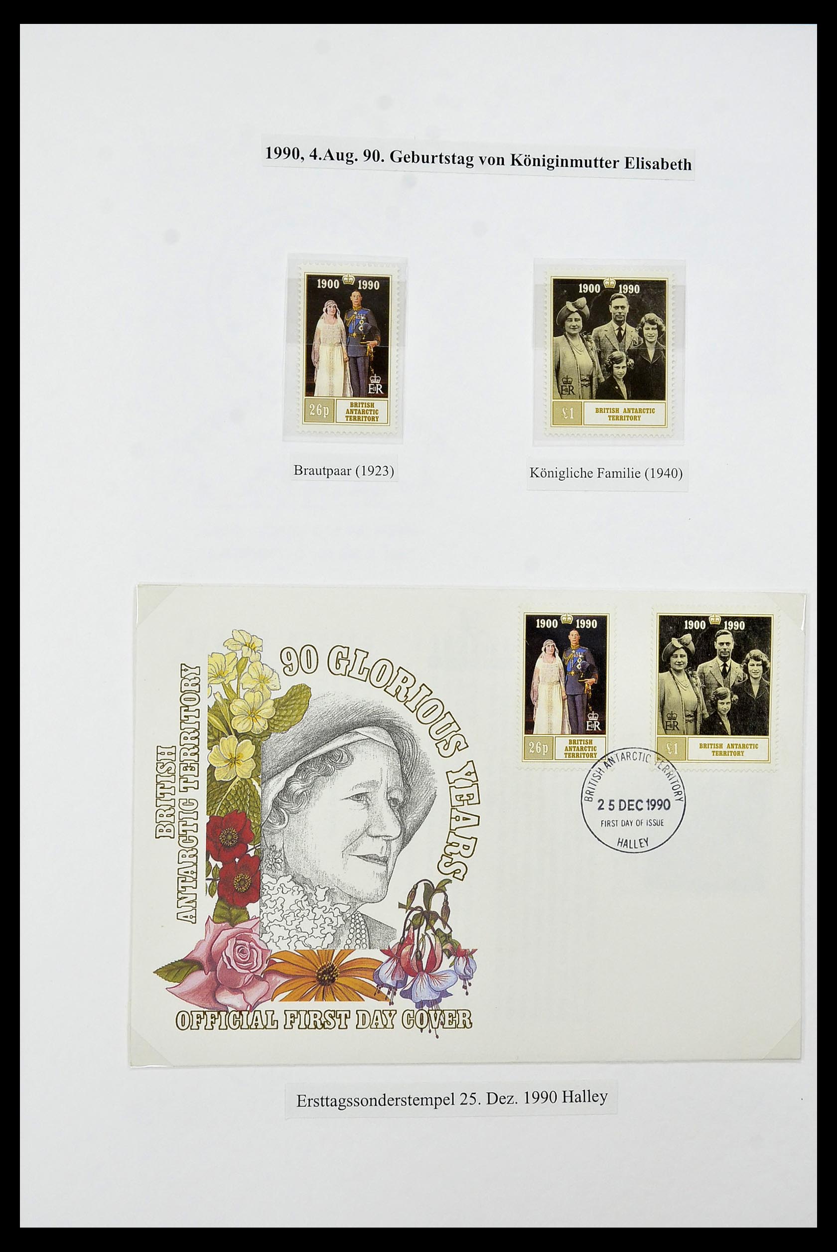 34105 115 - Stamp collection 34105 British Antarctica 1963-1993.