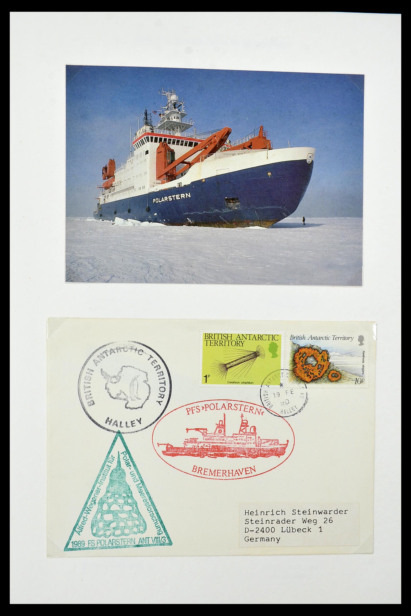 34105 117 - Stamp collection 34105 British Antarctica 1963-1993.