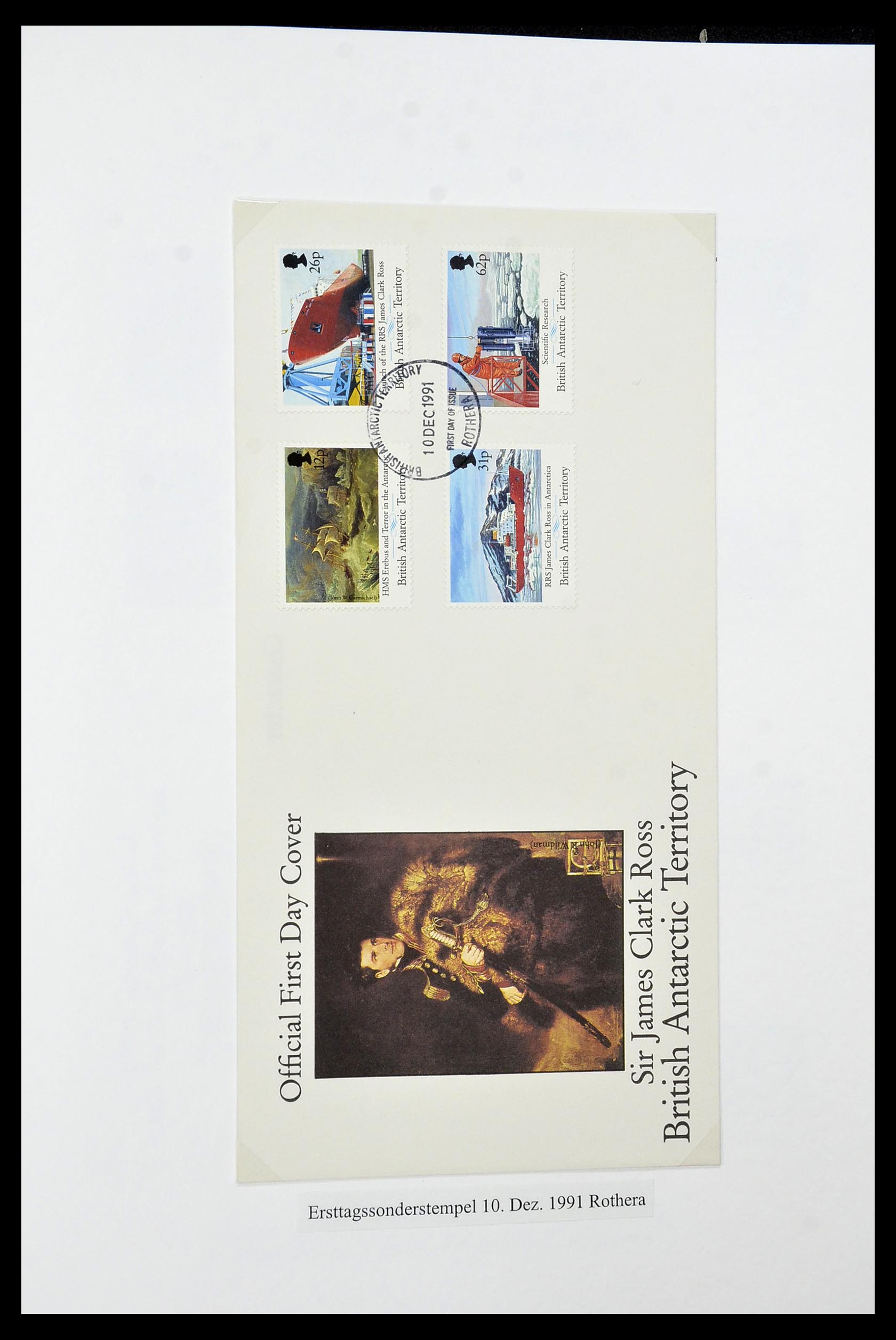 34105 125 - Stamp collection 34105 British Antarctica 1963-1993.