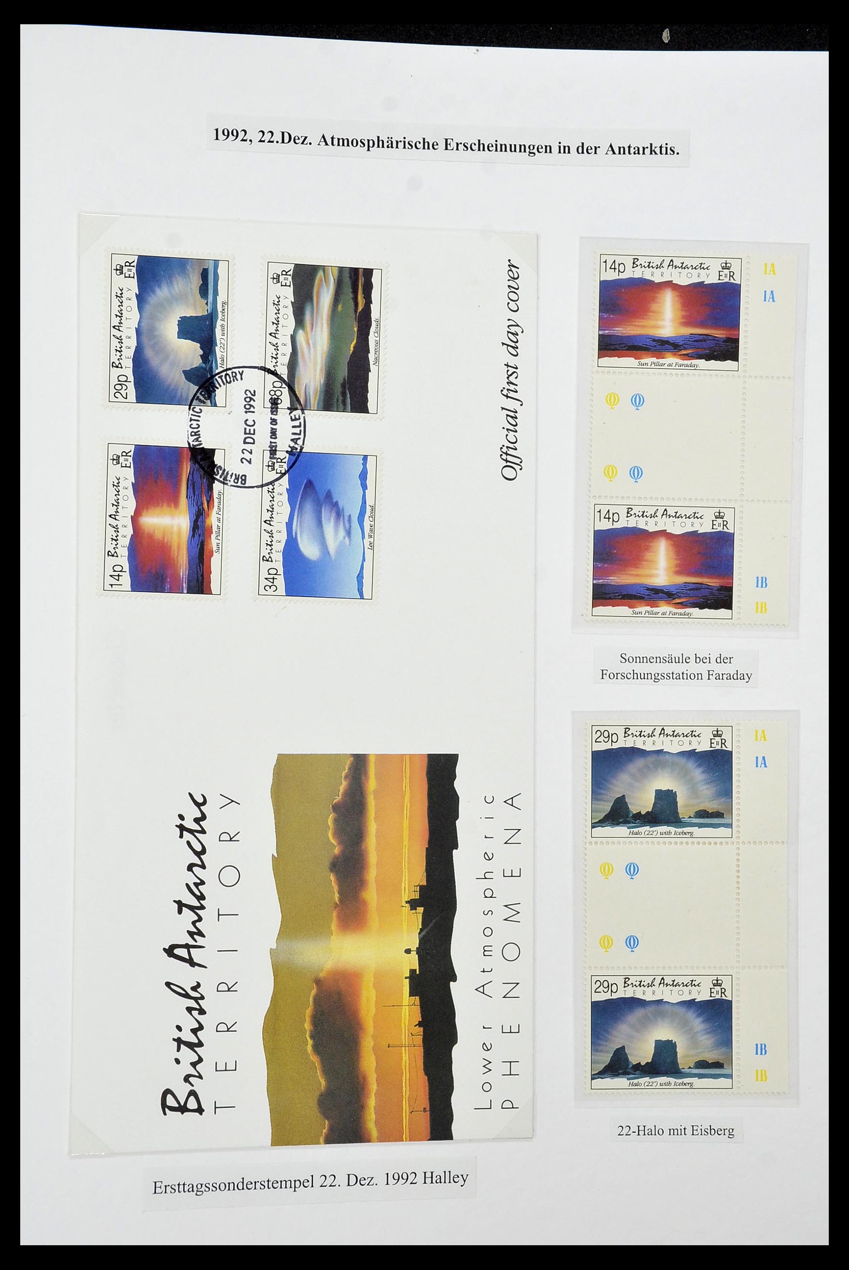 34105 129 - Stamp collection 34105 British Antarctica 1963-1993.