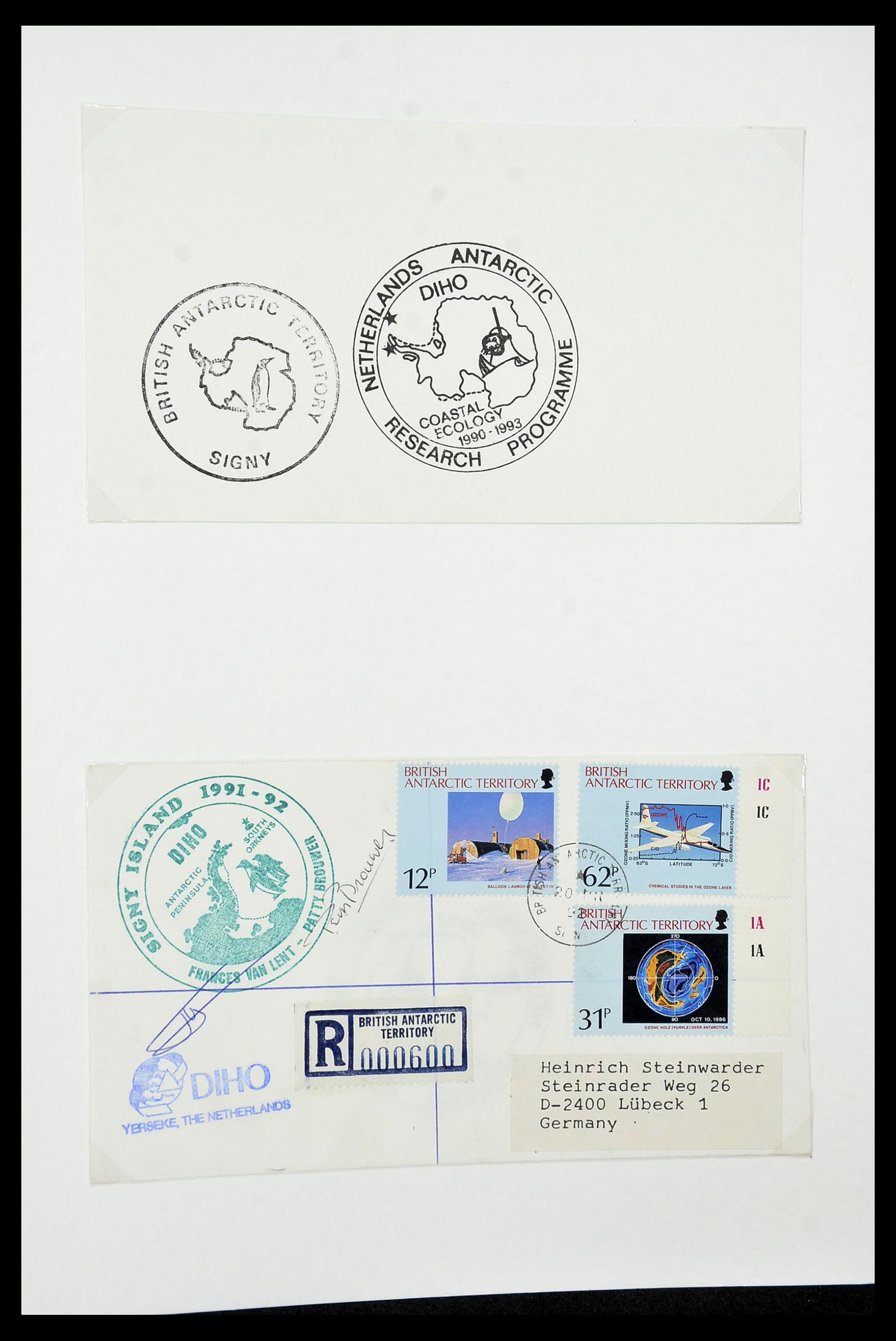 34105 131 - Stamp collection 34105 British Antarctica 1963-1993.