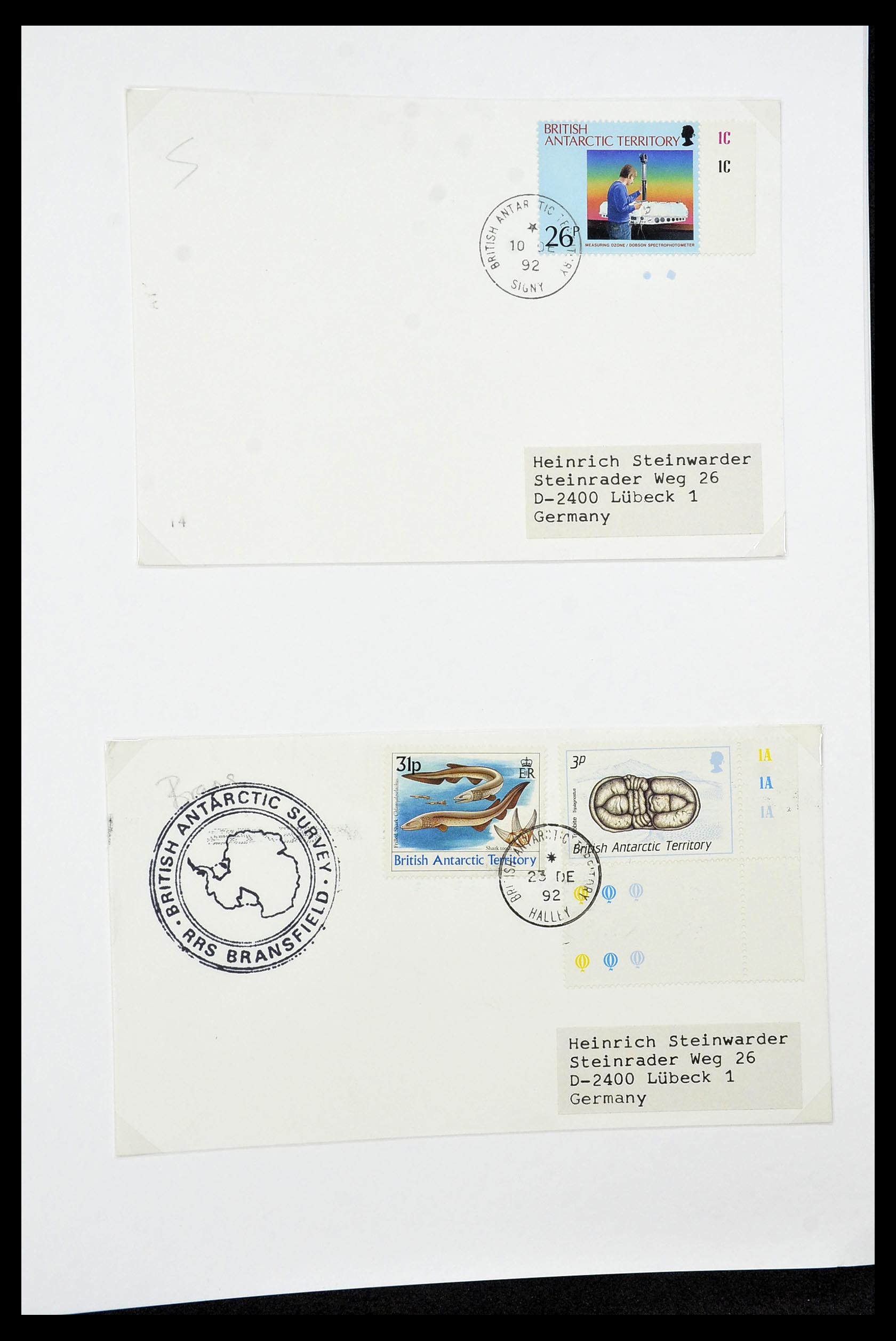 34105 132 - Stamp collection 34105 British Antarctica 1963-1993.