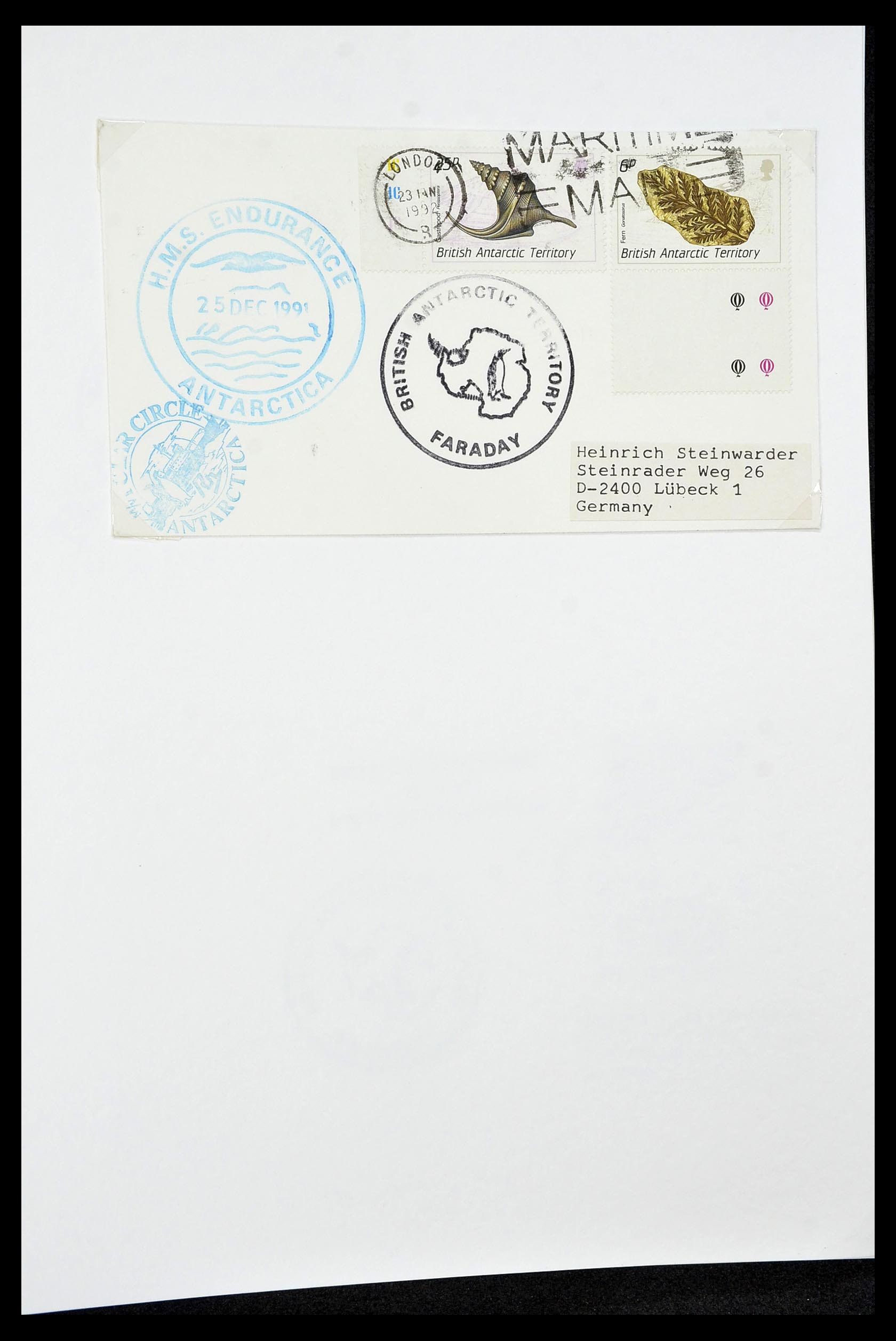 34105 135 - Stamp collection 34105 British Antarctica 1963-1993.