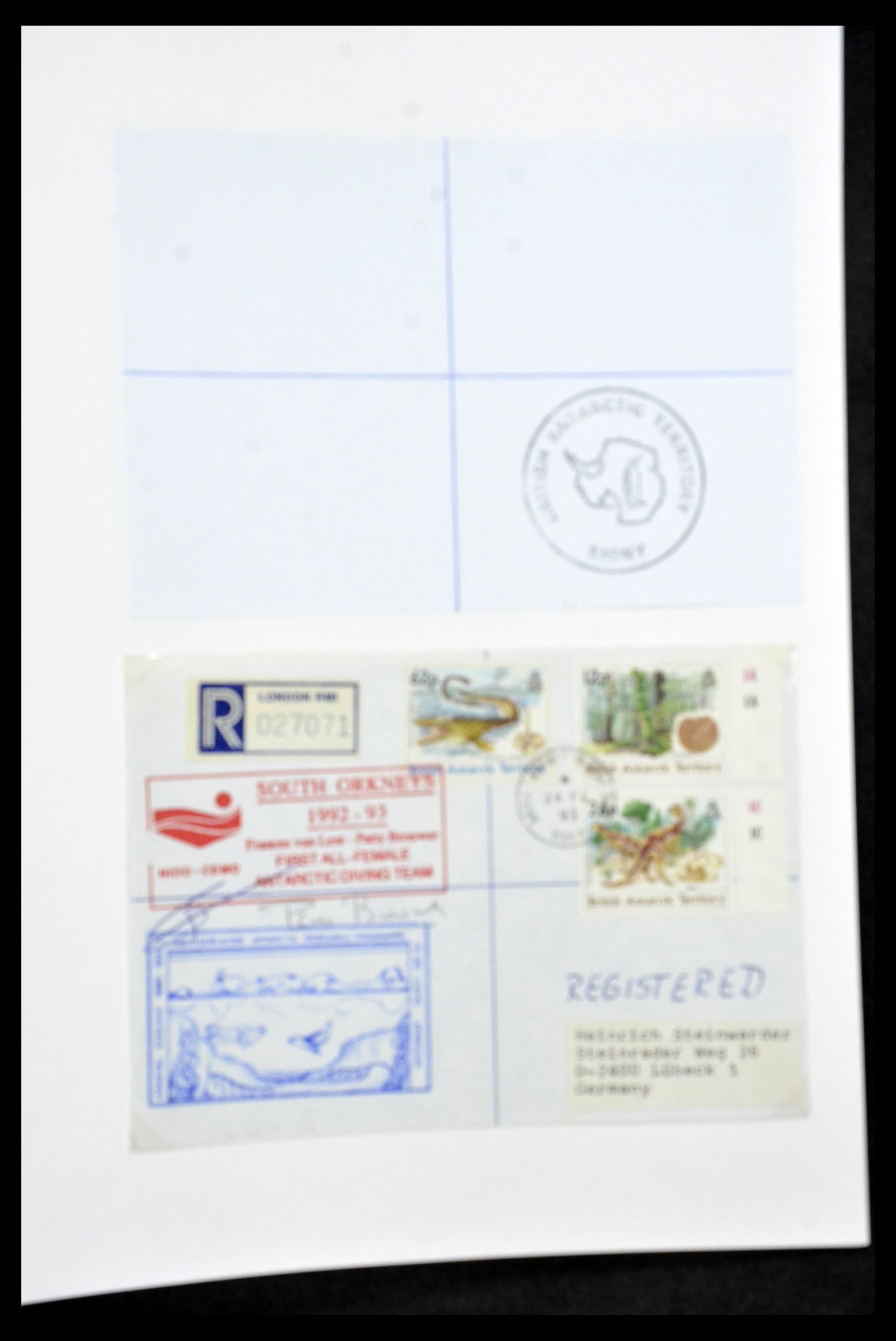 34105 142 - Stamp collection 34105 British Antarctica 1963-1993.