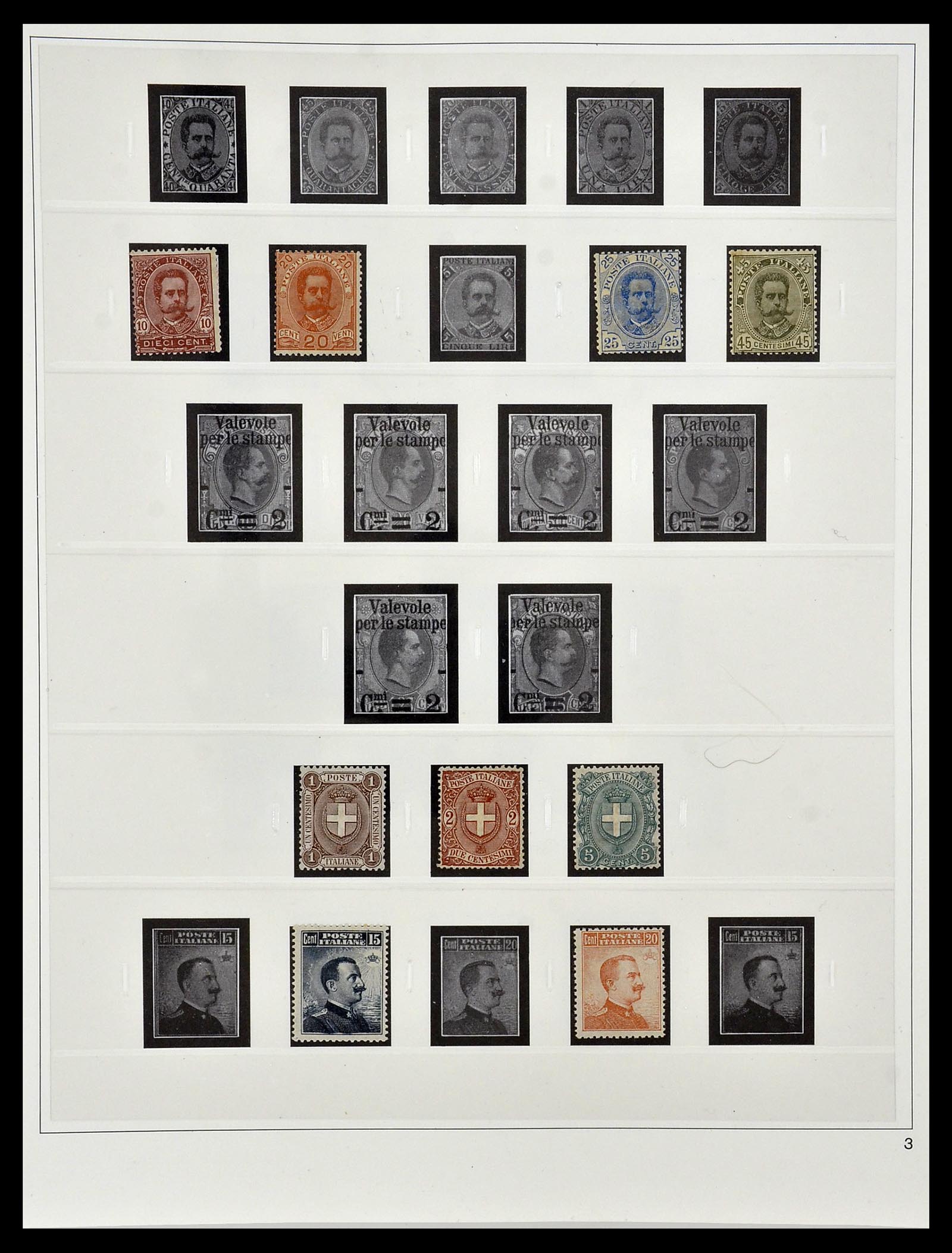34120 002 - Postzegelverzameling 34120 Italië 1879-2006.