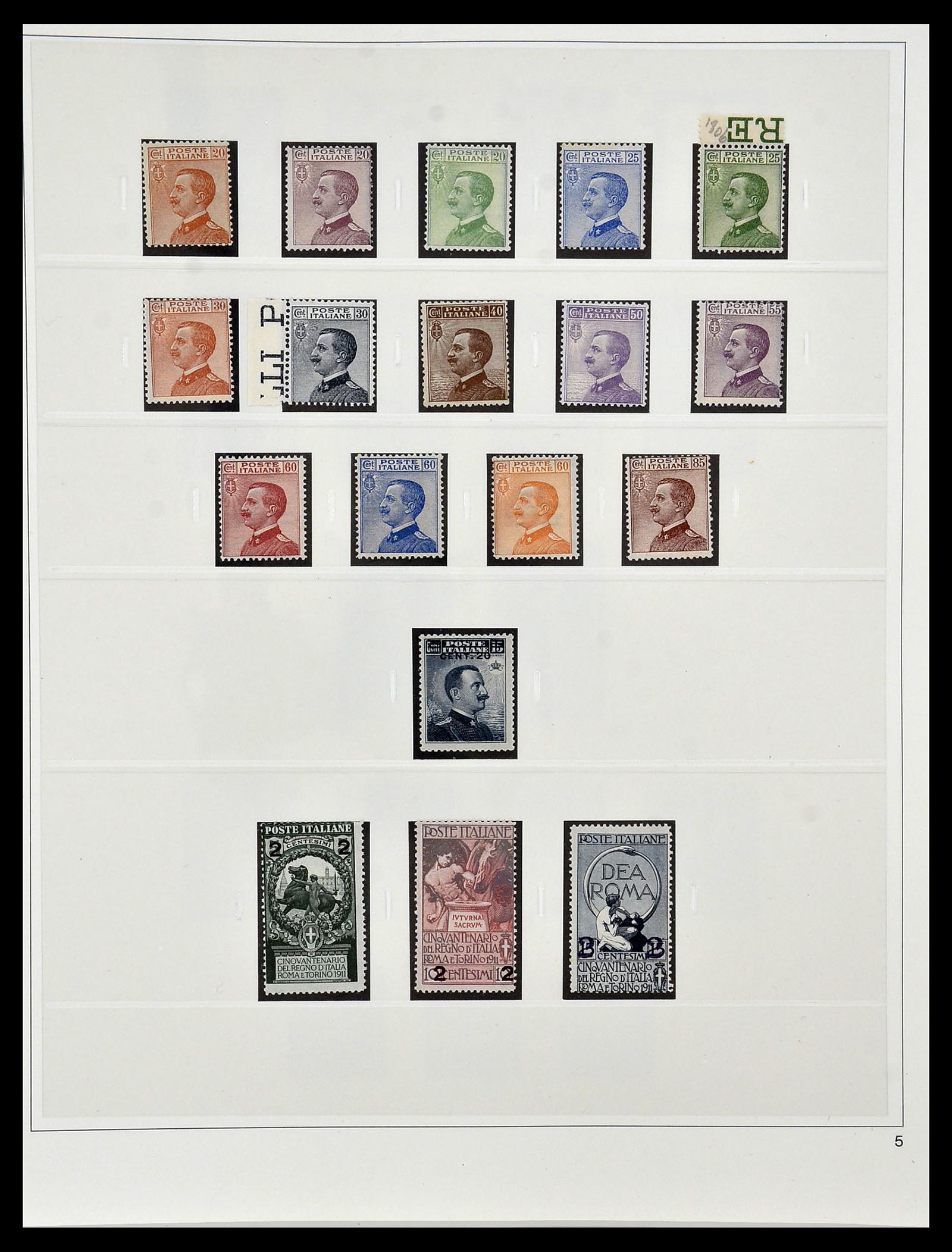 34120 004 - Postzegelverzameling 34120 Italië 1879-2006.