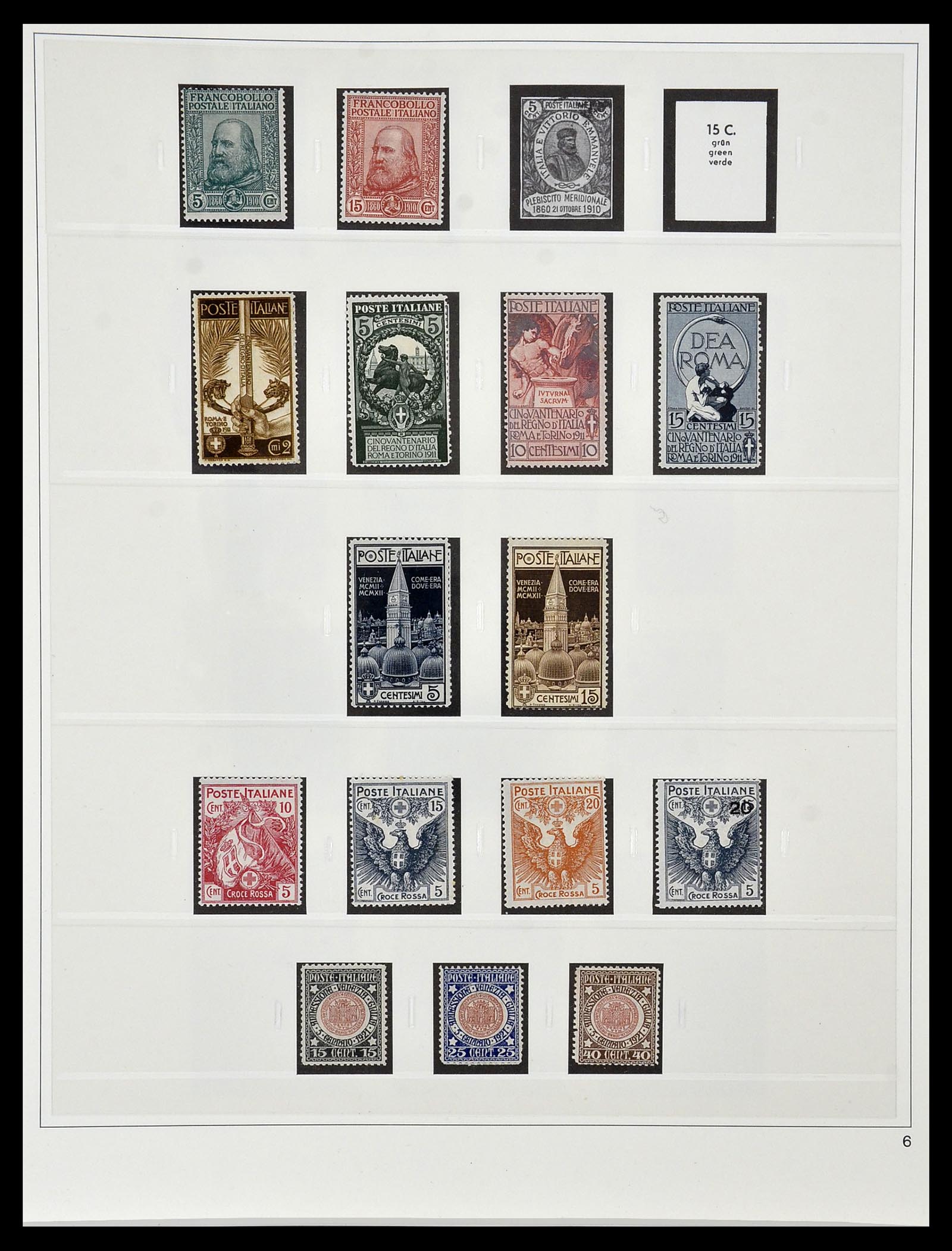 34120 005 - Postzegelverzameling 34120 Italië 1879-2006.