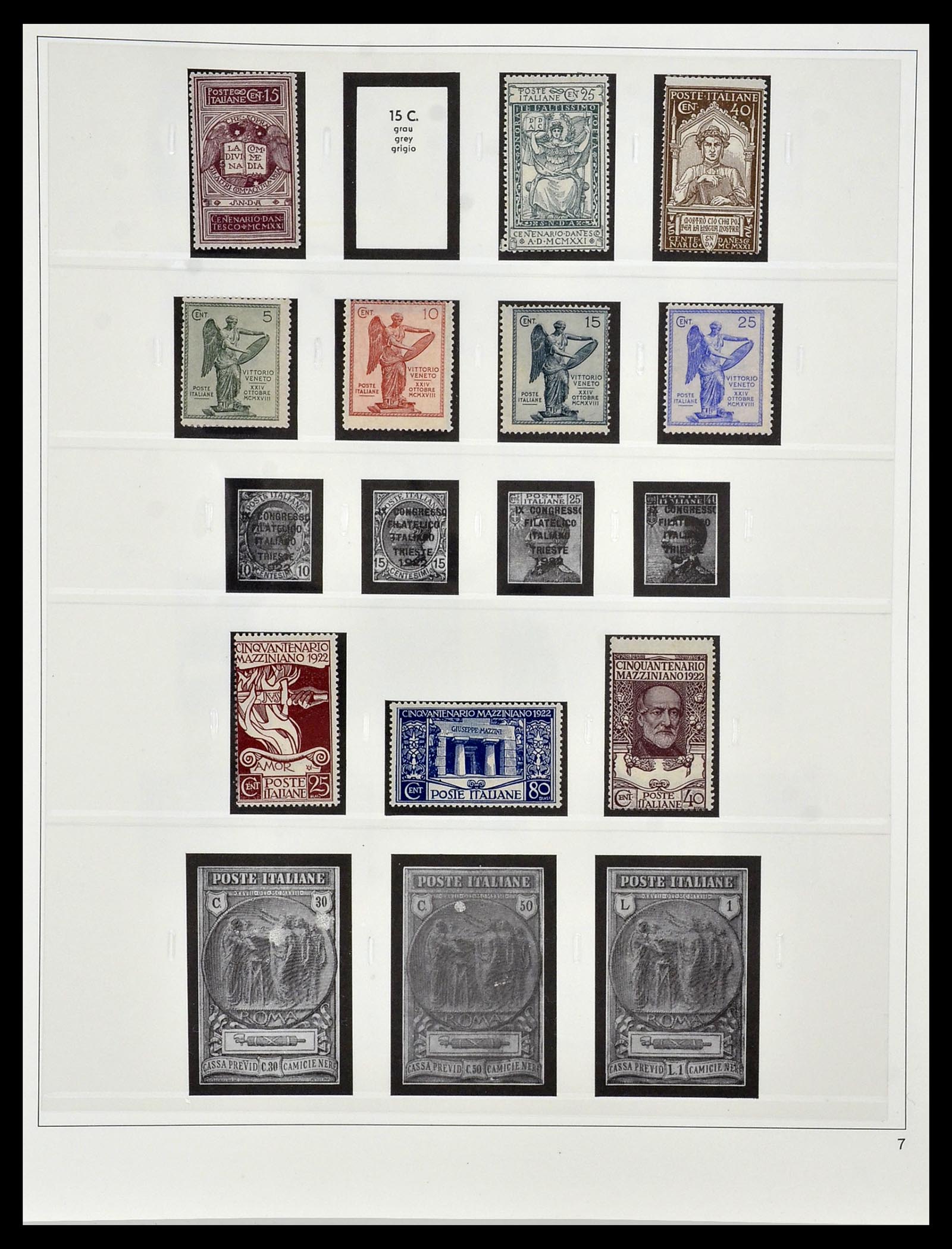 34120 006 - Postzegelverzameling 34120 Italië 1879-2006.