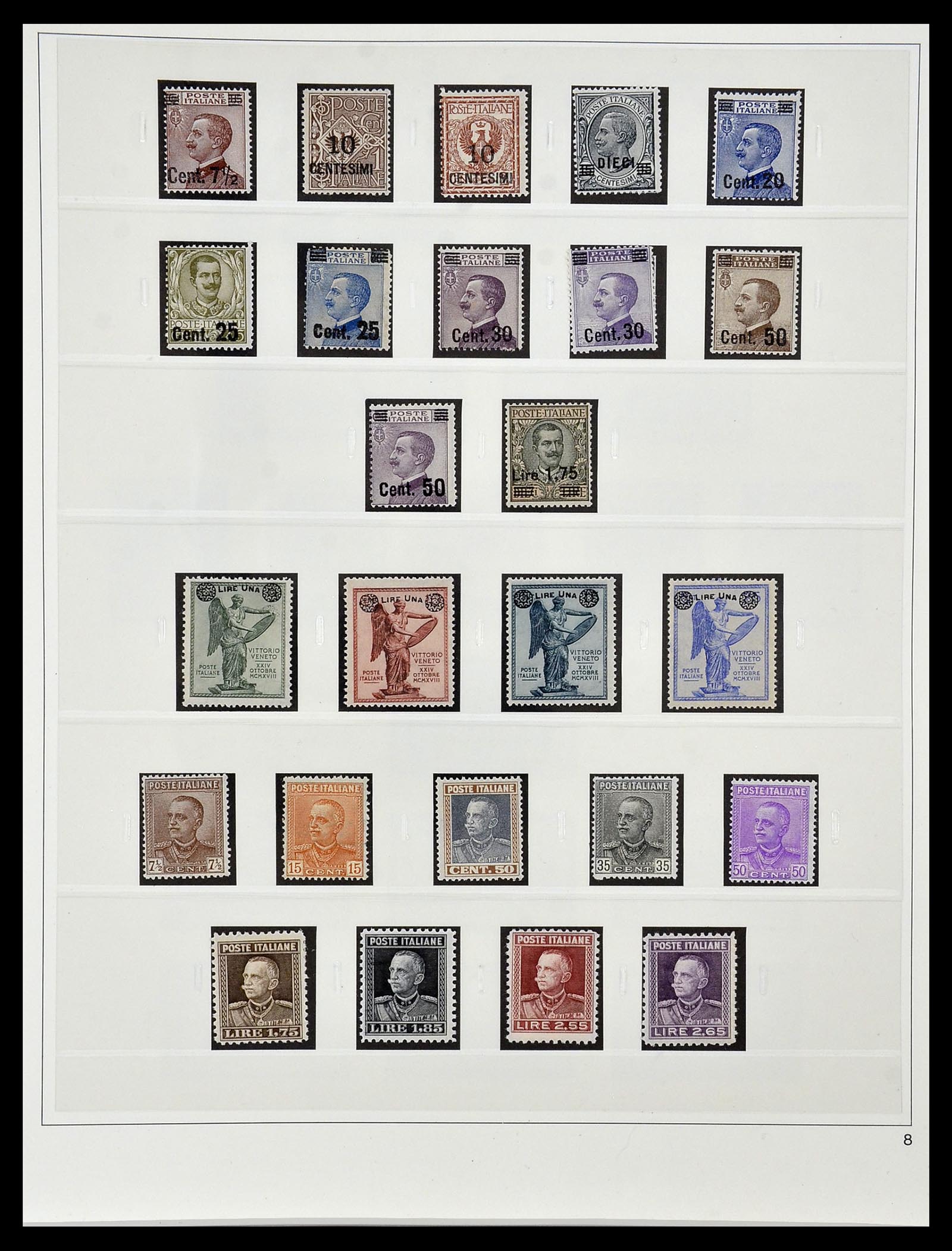 34120 007 - Postzegelverzameling 34120 Italië 1879-2006.