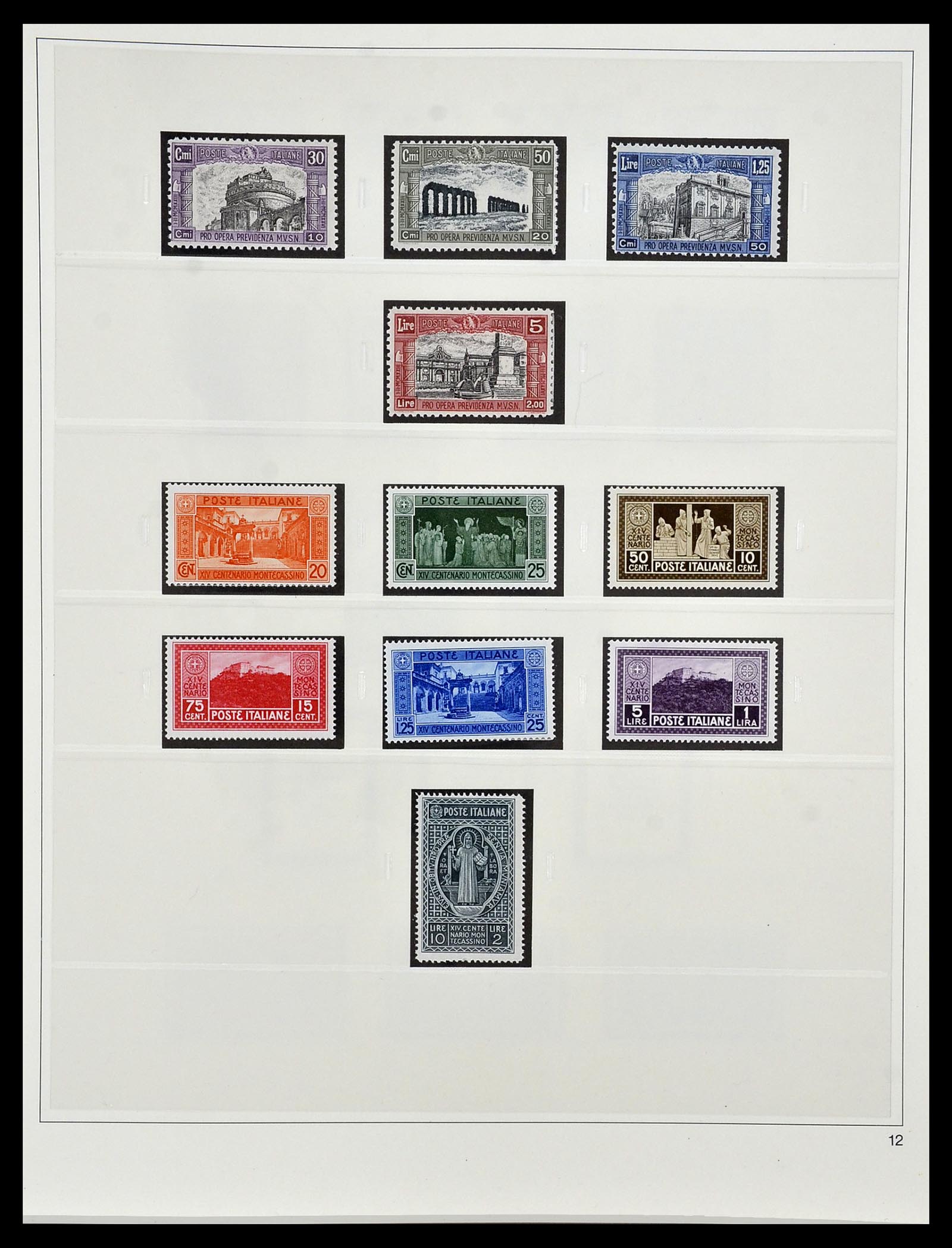 34120 011 - Postzegelverzameling 34120 Italië 1879-2006.
