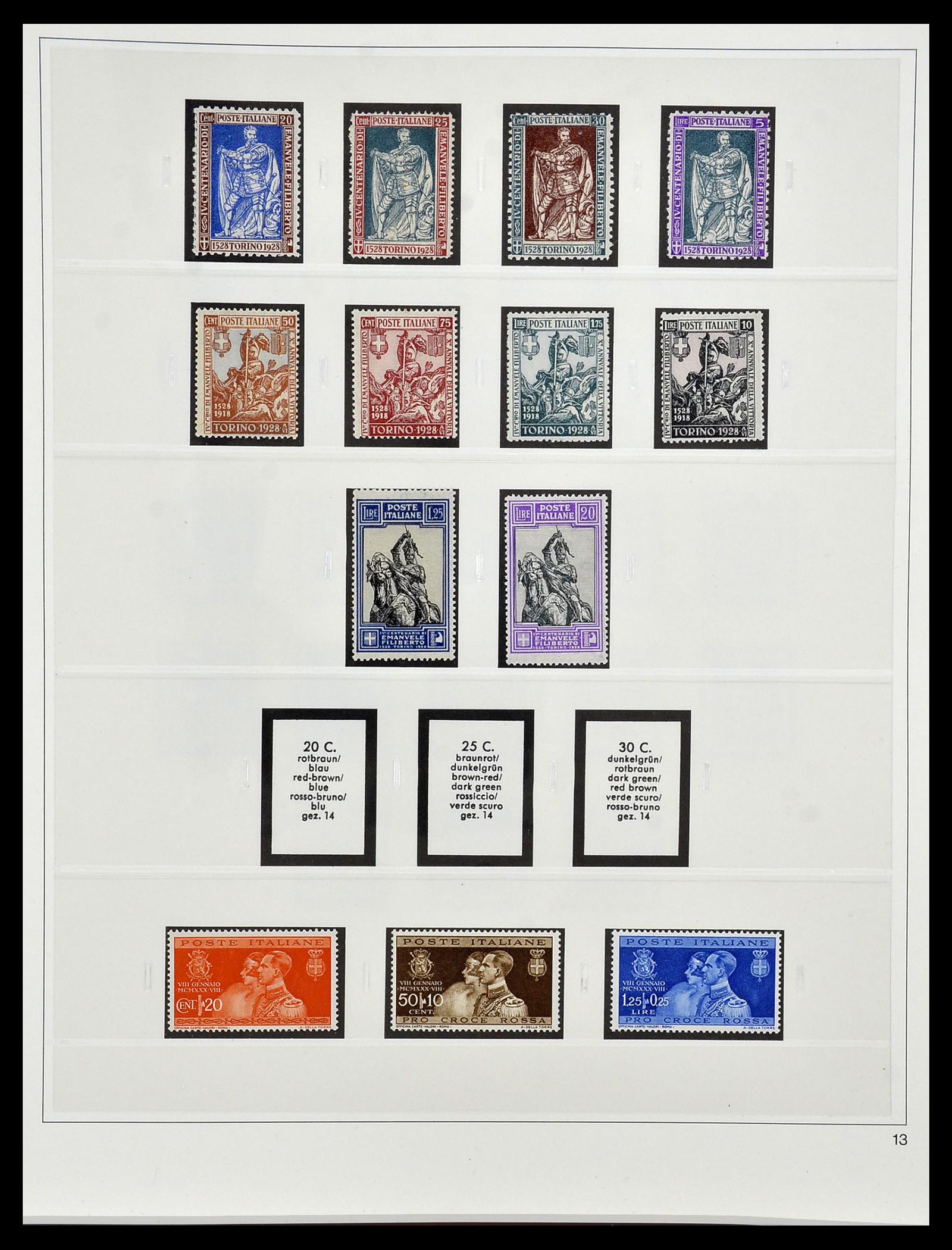 34120 012 - Postzegelverzameling 34120 Italië 1879-2006.