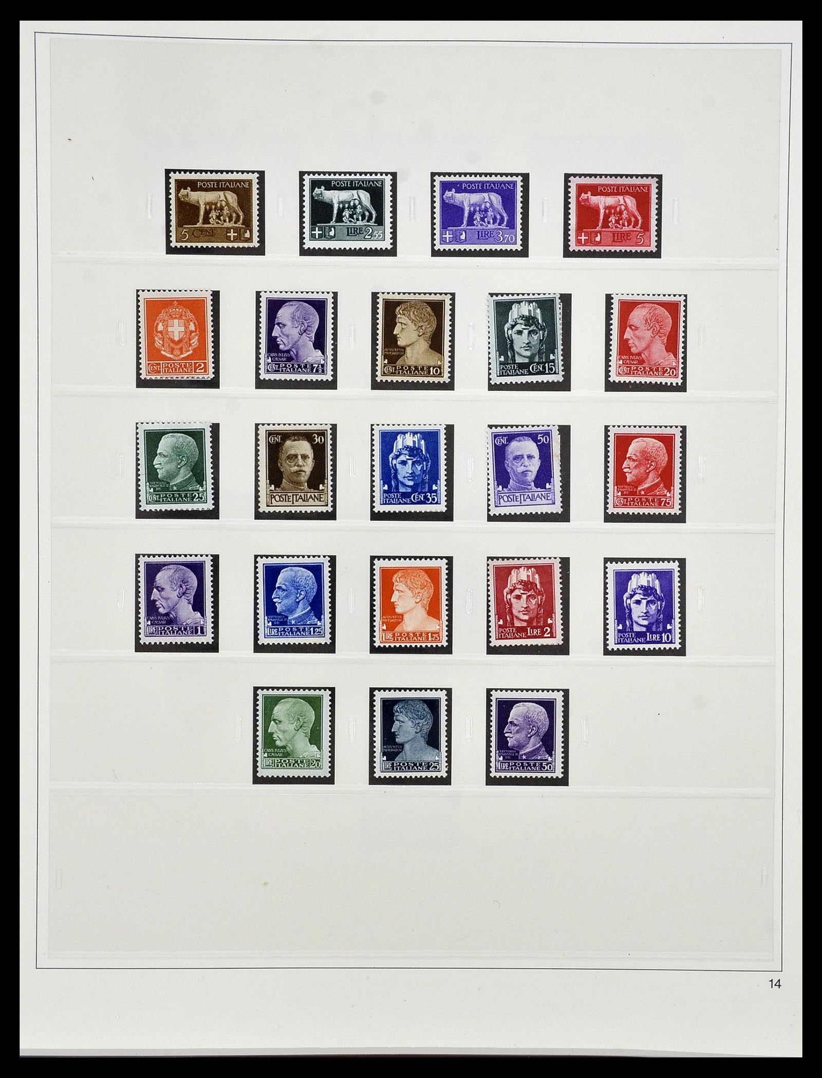 34120 013 - Postzegelverzameling 34120 Italië 1879-2006.