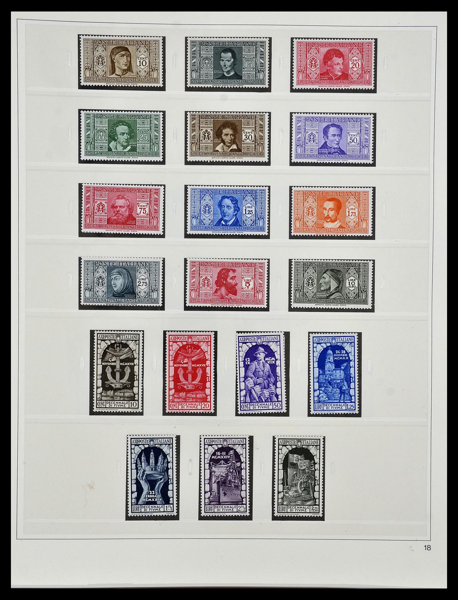 34120 017 - Postzegelverzameling 34120 Italië 1879-2006.