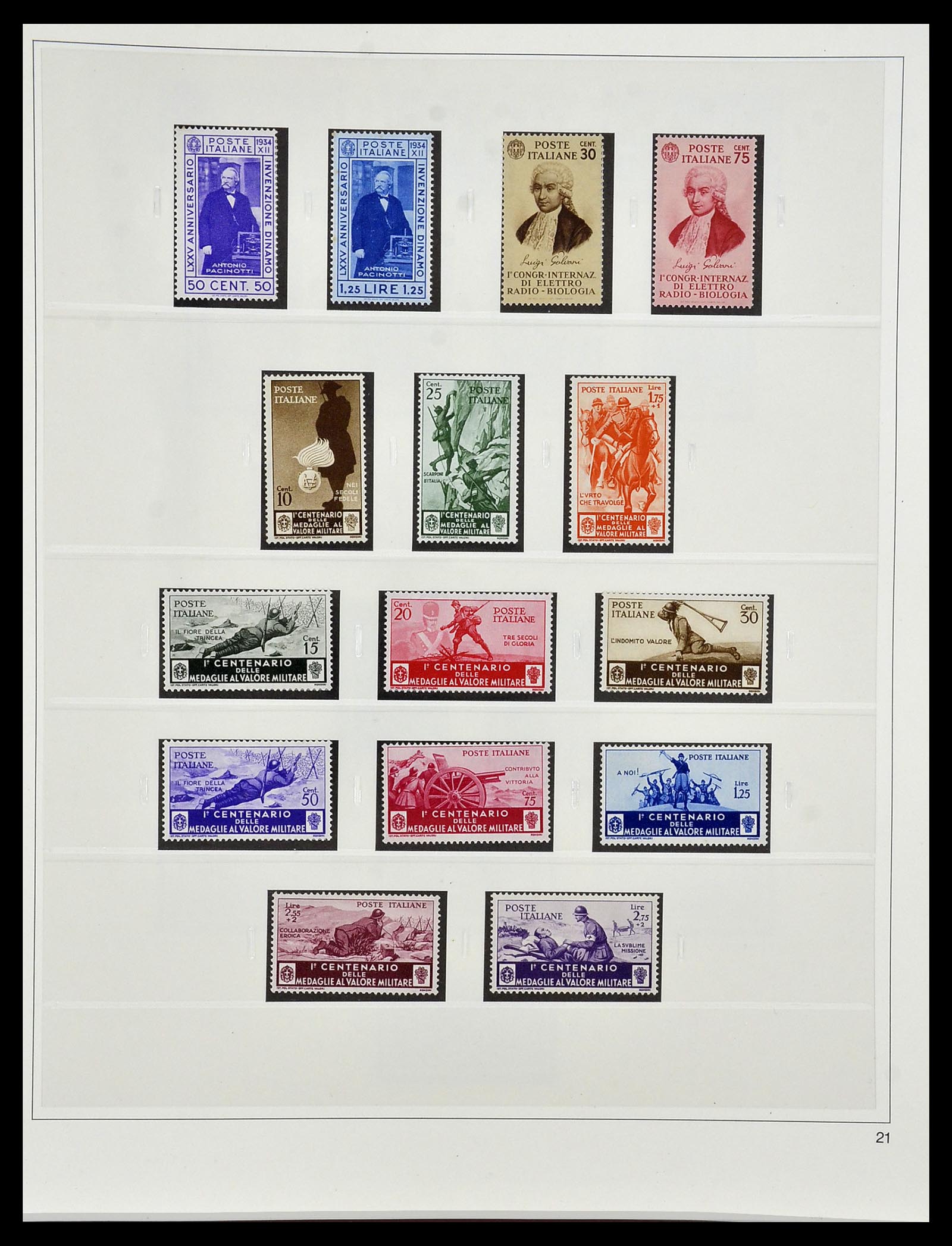 34120 020 - Postzegelverzameling 34120 Italië 1879-2006.