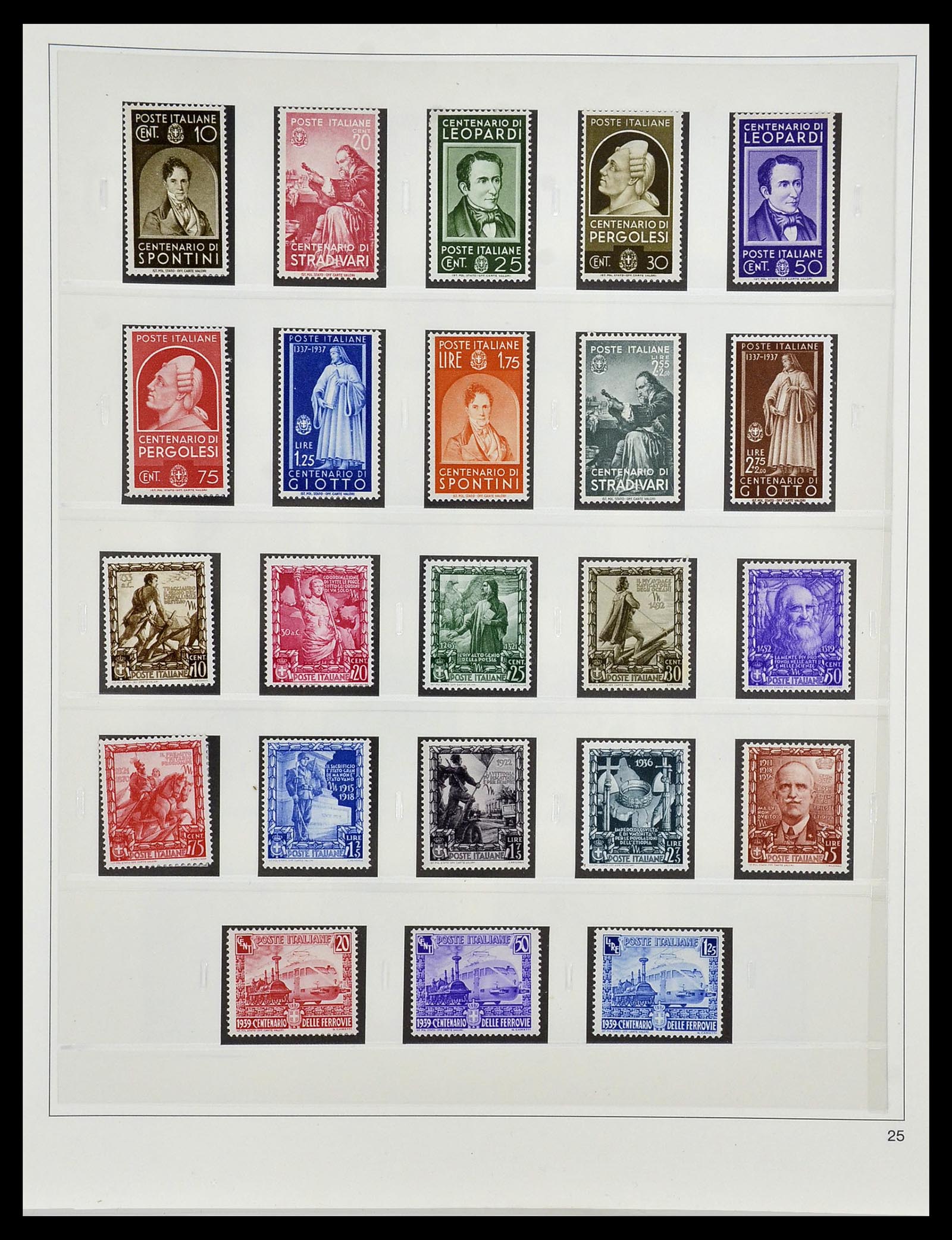 34120 024 - Stamp collection 34120 Italy 1879-2006.