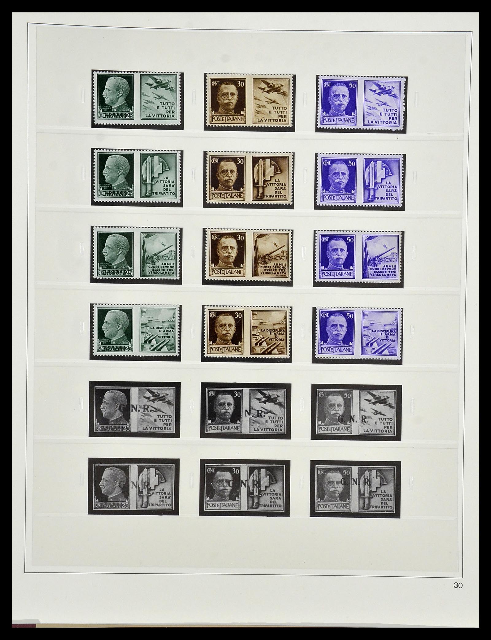34120 028 - Stamp collection 34120 Italy 1879-2006.