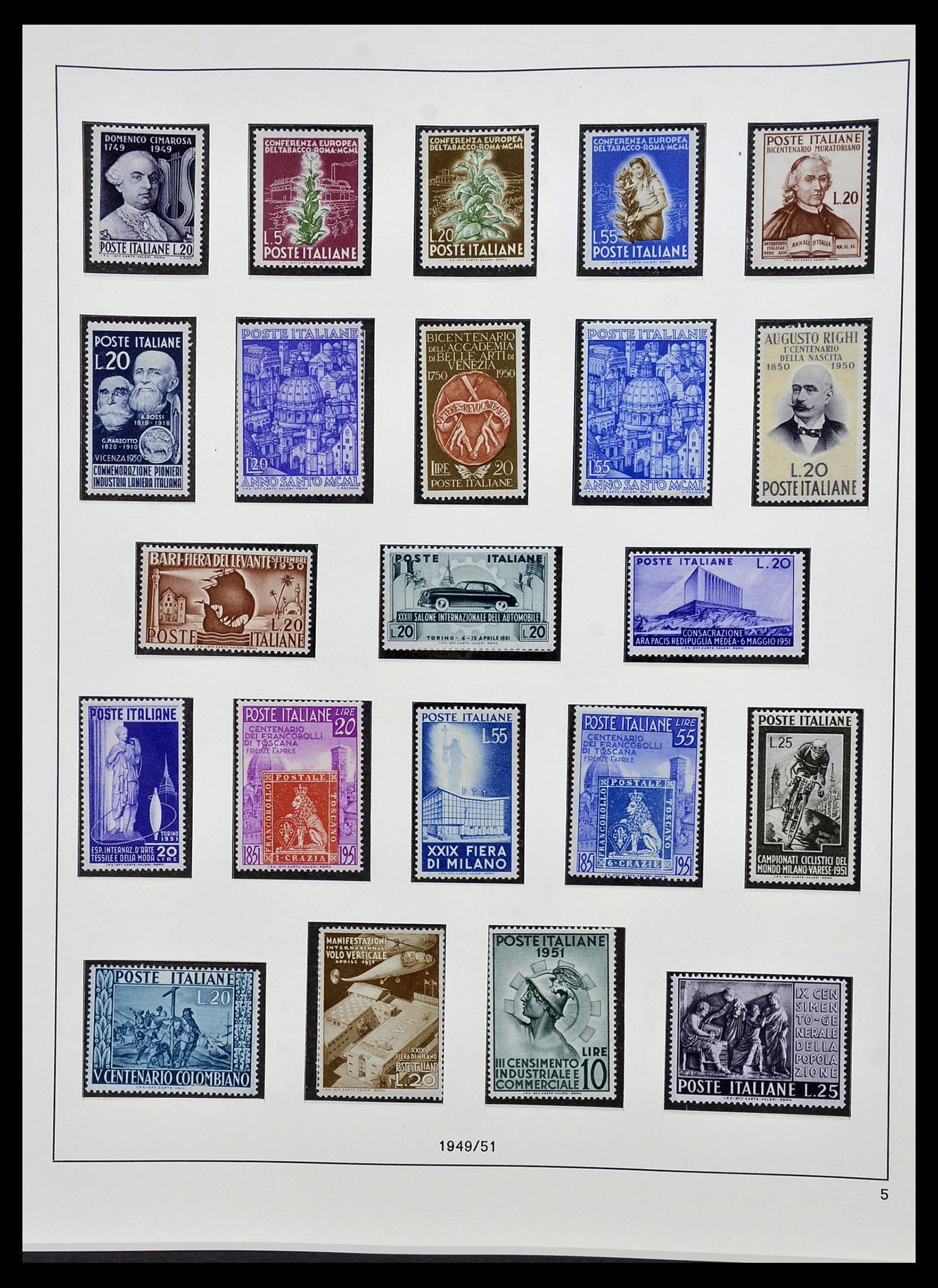 34120 048 - Stamp collection 34120 Italy 1879-2006.