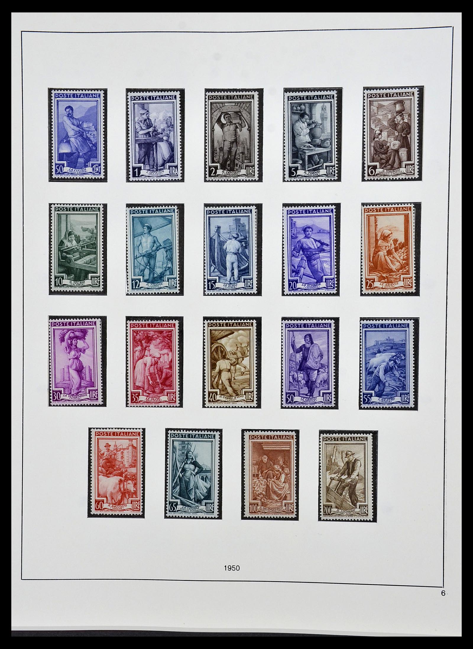 34120 049 - Stamp collection 34120 Italy 1879-2006.